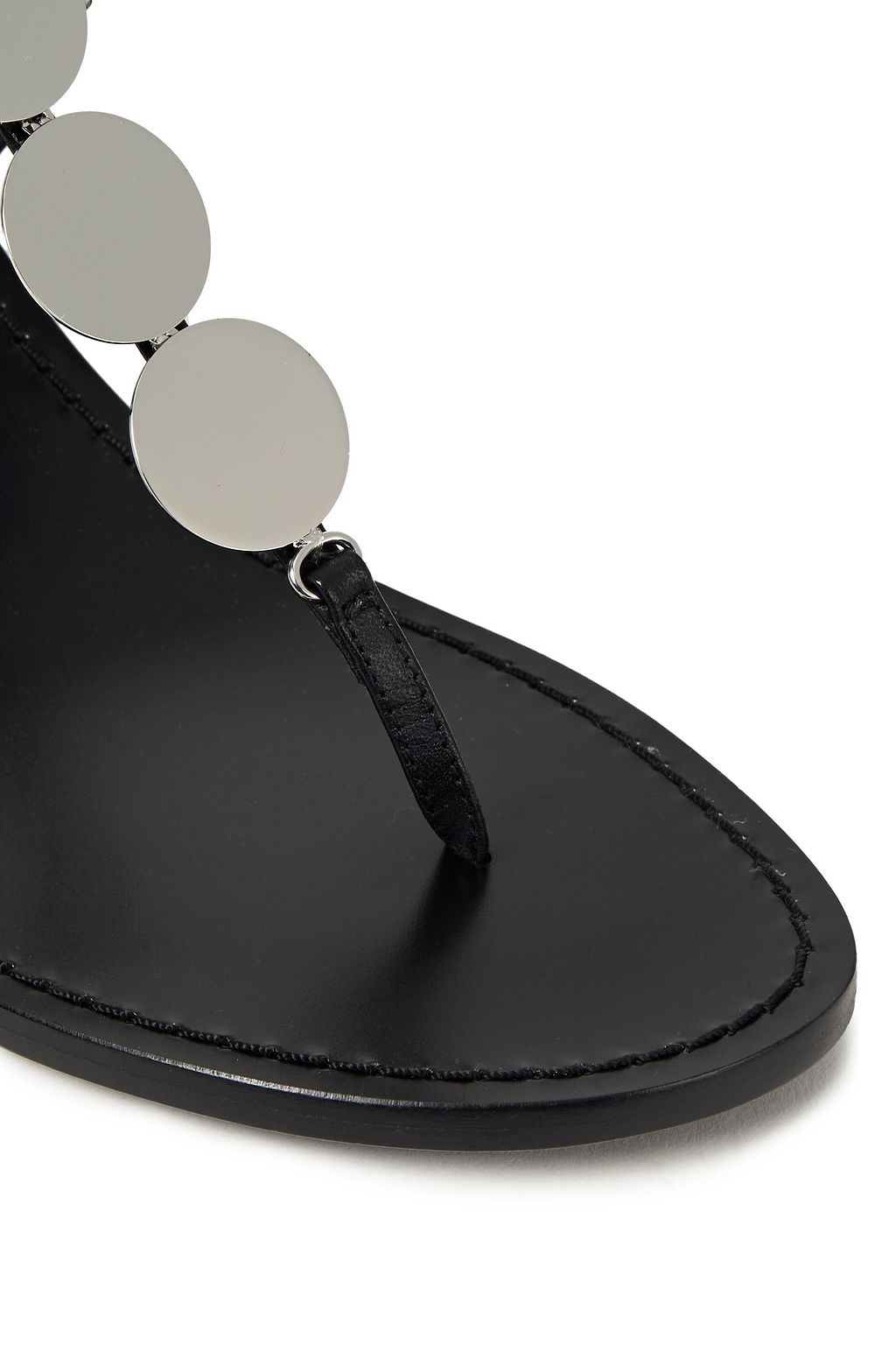 TORY BURCH Patos Disk 45 leather sandals