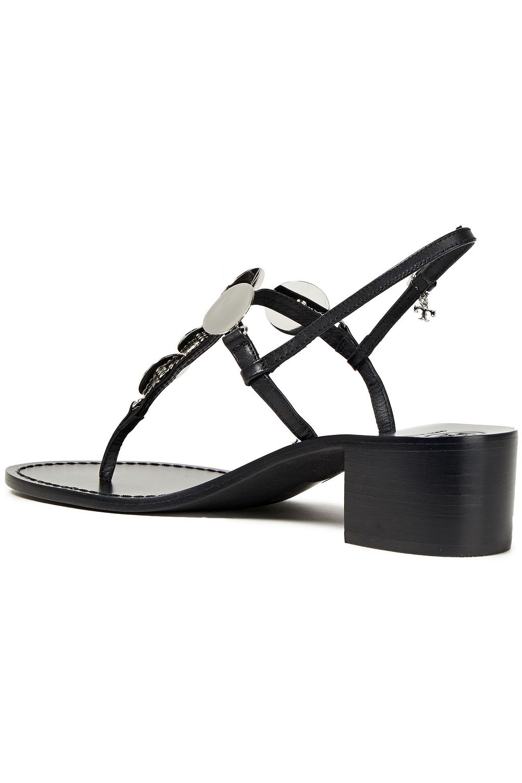TORY BURCH Patos Disk 45 leather sandals