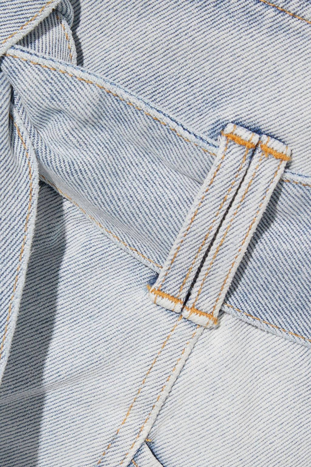 IRO Voukko belted denim shorts