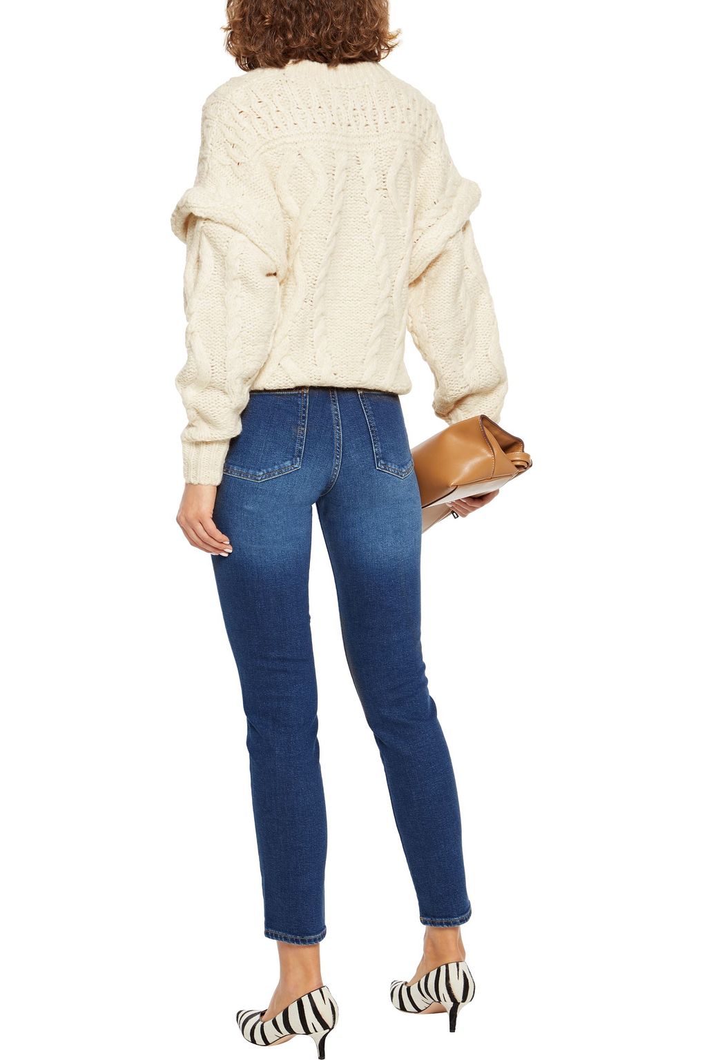 IRO Gaety cropped high-rise skinny jeans