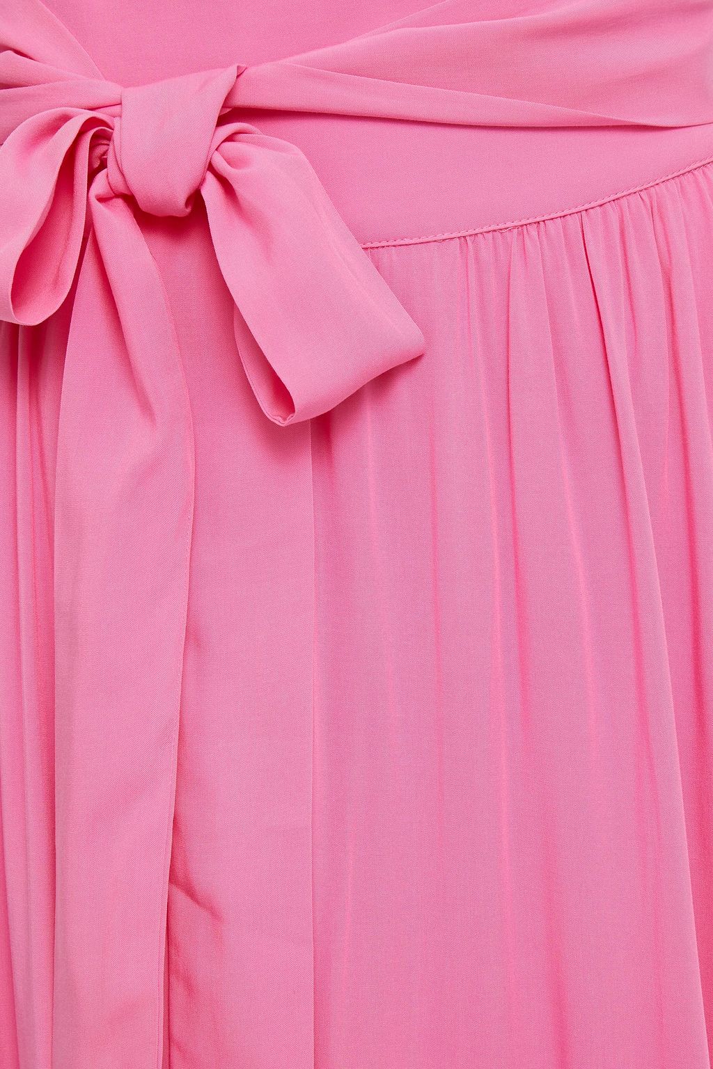 MELISSA ODABASH Elsa wrap-effect voile maxi skirt