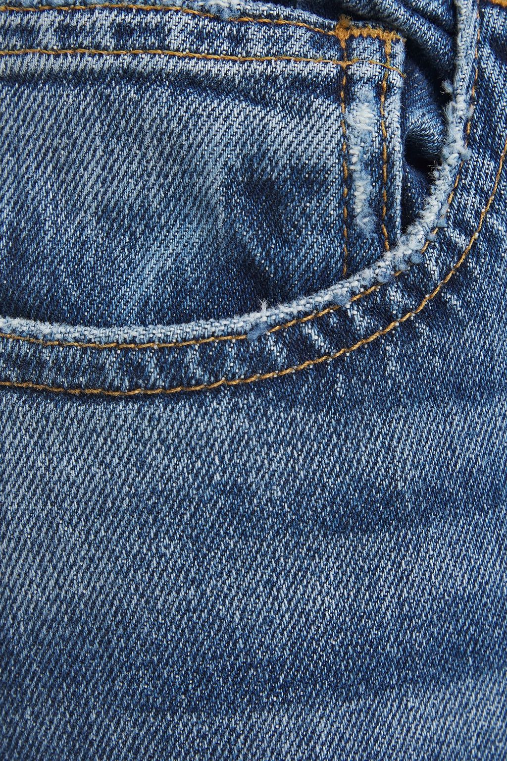 FRAME جينز بقصّة عريضة «هيريتادج كاليفورنيا» باهت ومرتفع الخصر