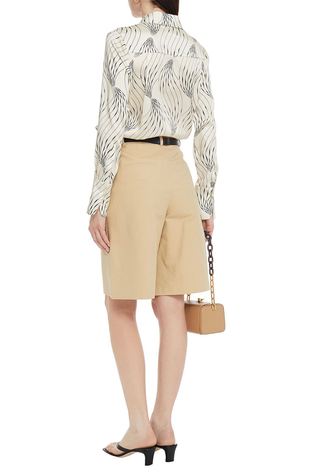 VICTORIA, VICTORIA BECKHAM Printed twill shirt