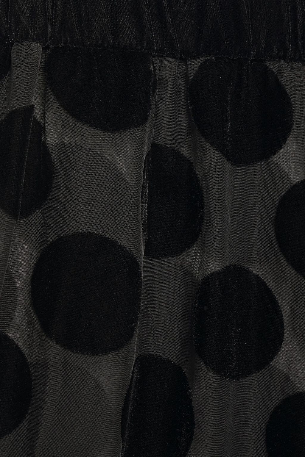 MYLA Brick Lane polka-dot flocked tulle pajama pants