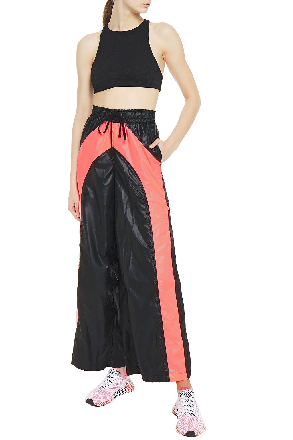 KORAL Verona Zephyr two-tone shell track pants