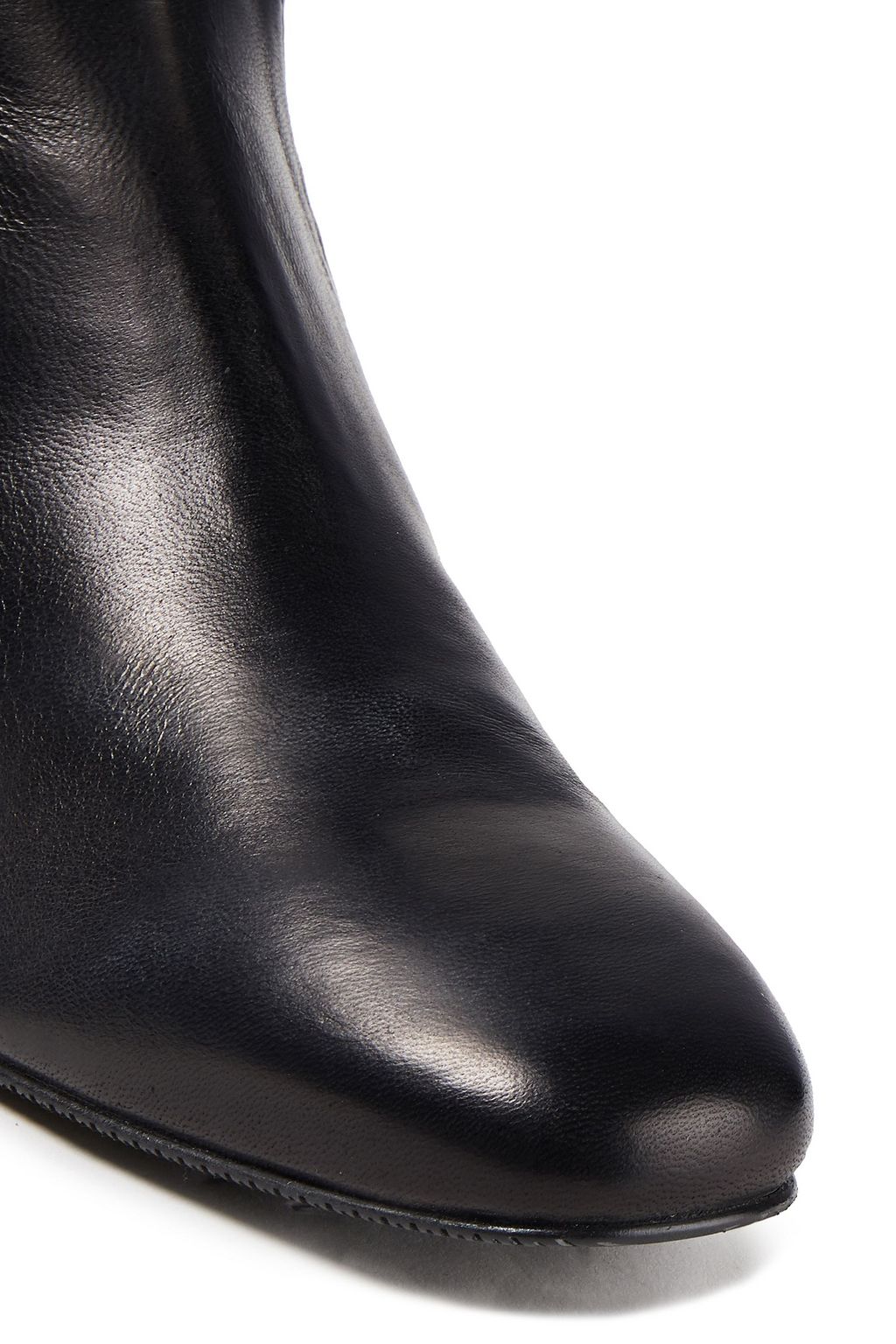 stuart weitzman ernestine leather bootie