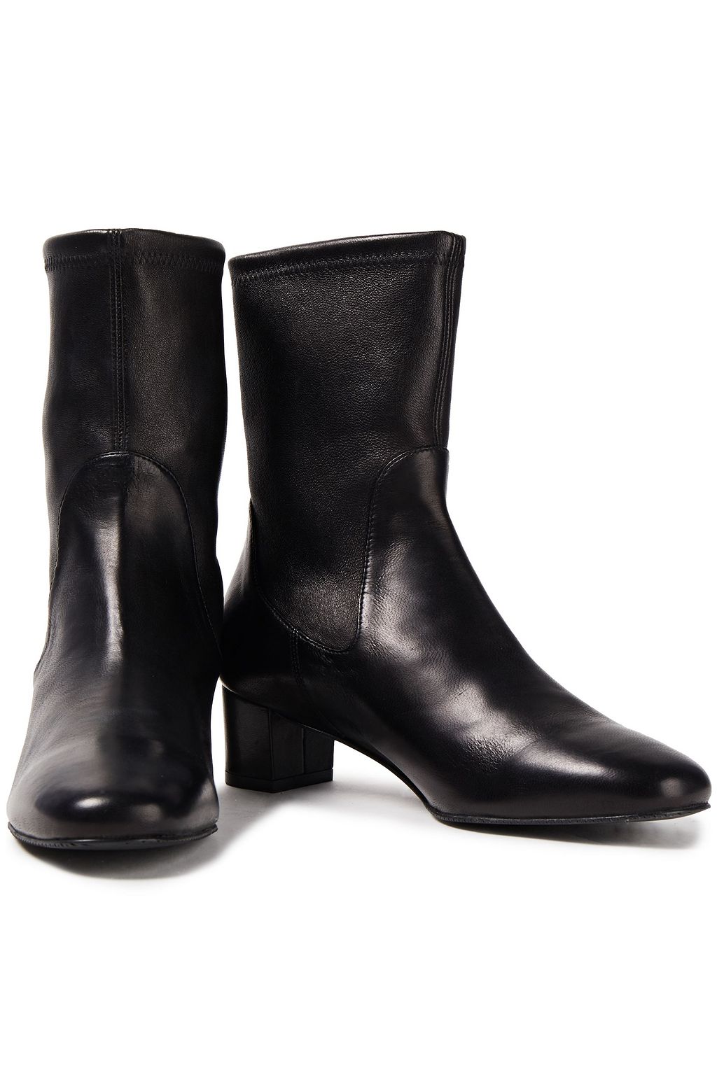 stuart weitzman ernestine leather bootie