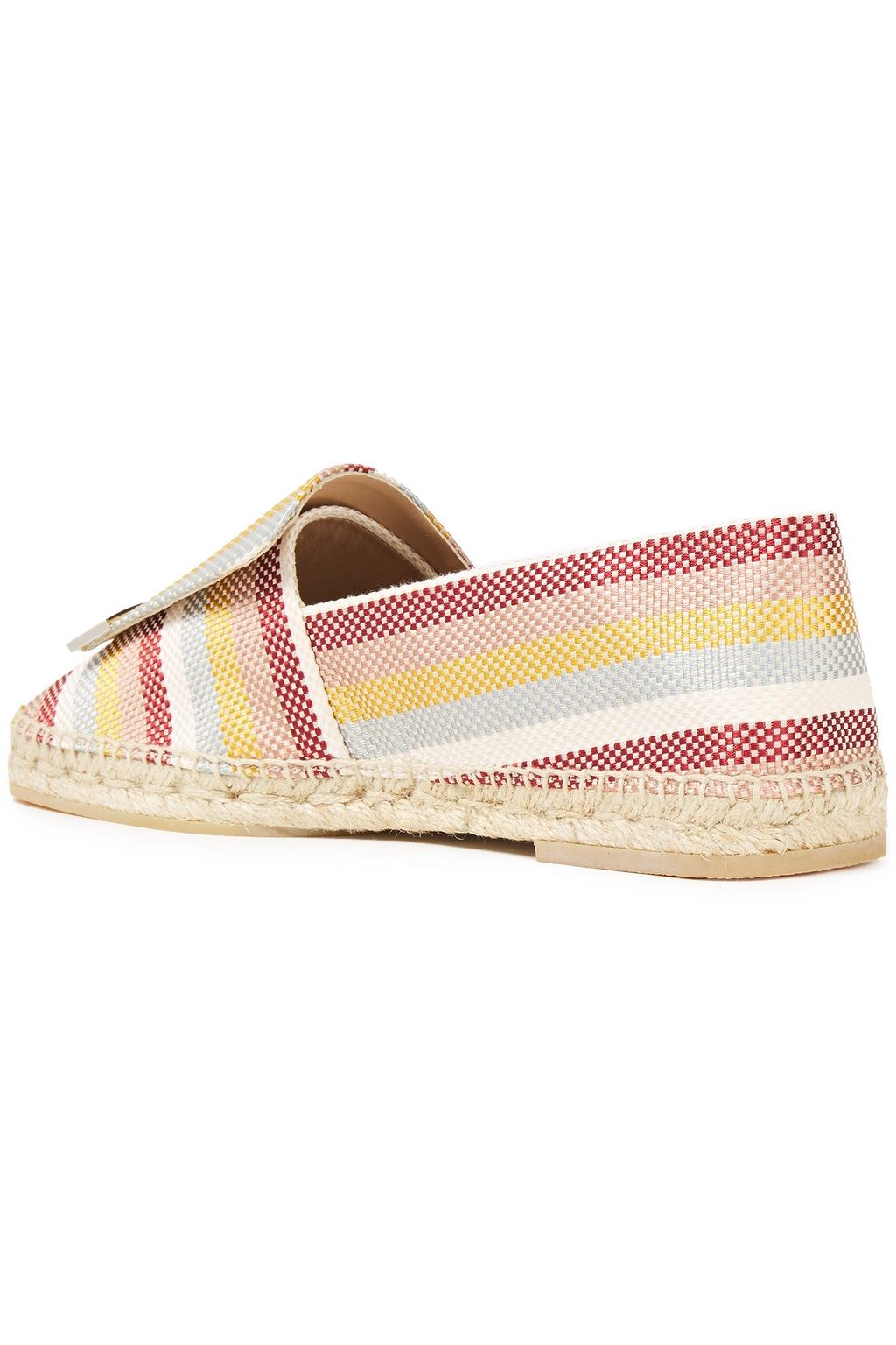 SERGIO ROSSI sr1 striped woven espadrilles
