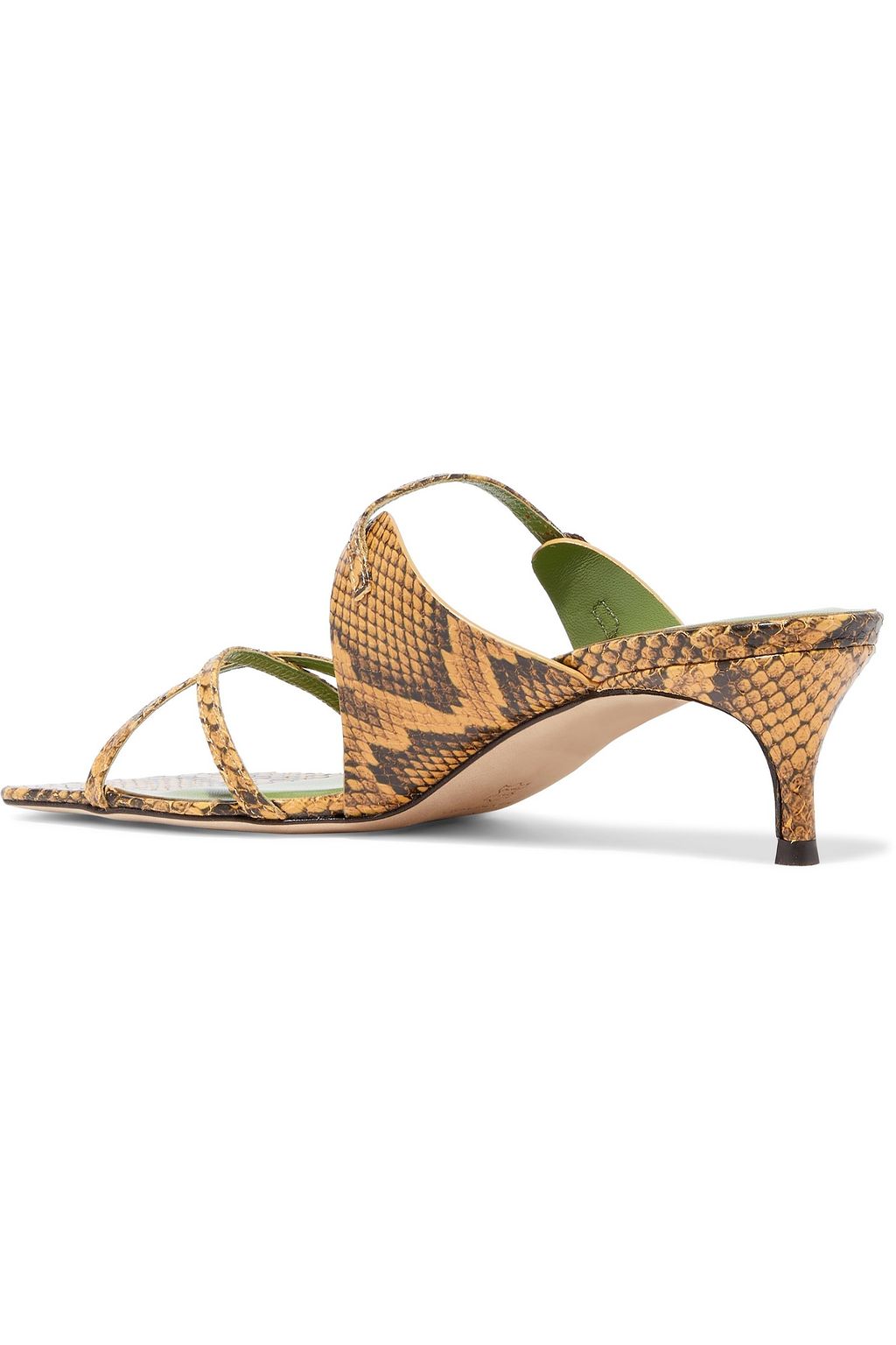 BY FAR Candy leather mules