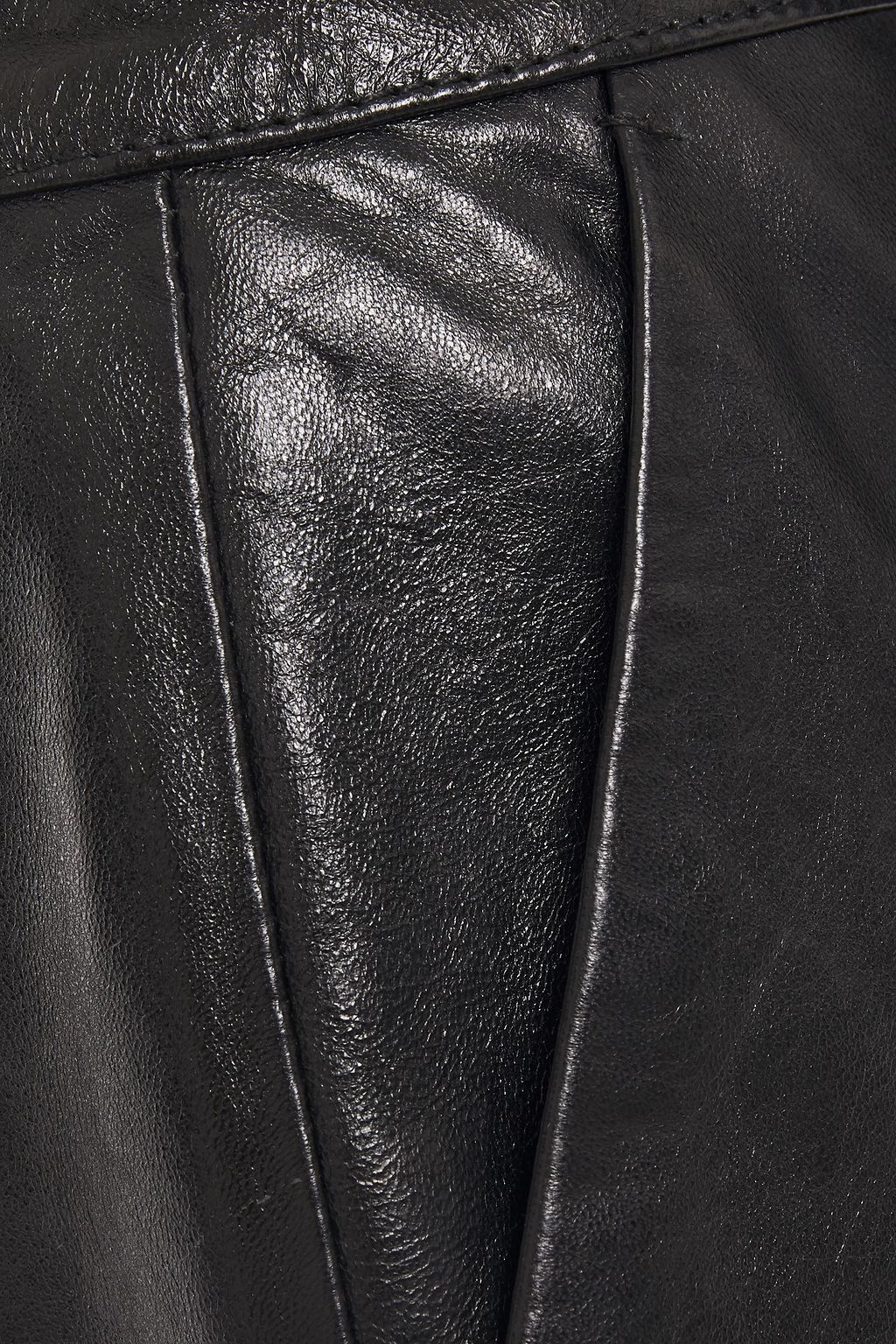 MCQ ALEXANDER MCQUEEN Leather shorts