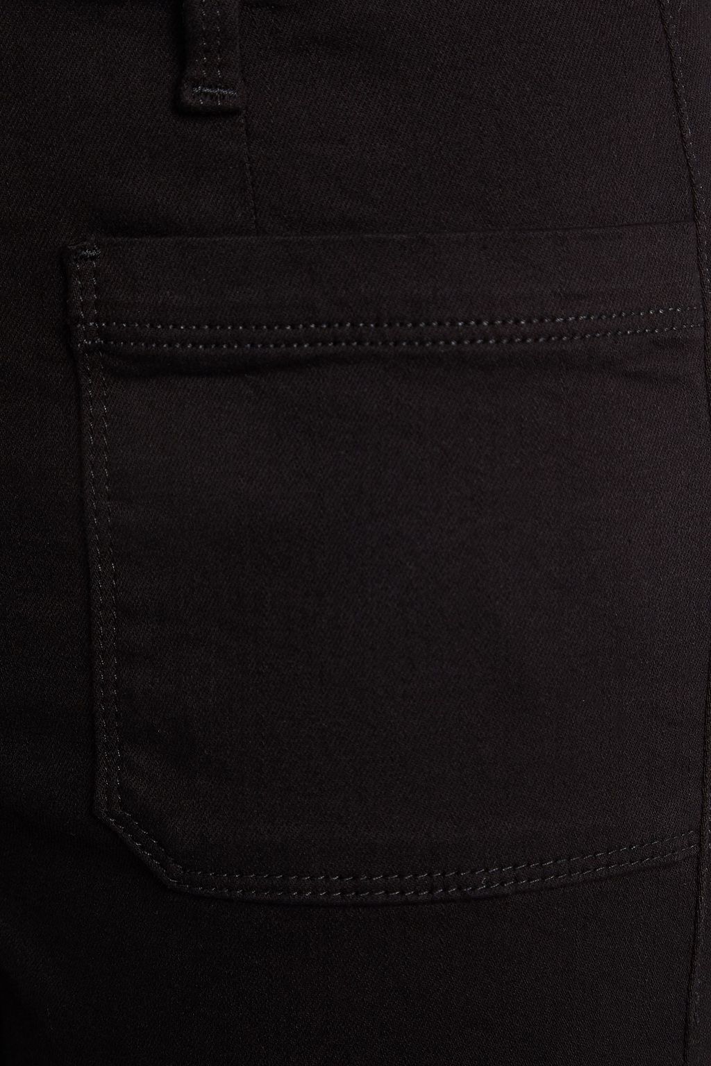 FRAME Le Bardot Crop high-rise kick-flare jeans