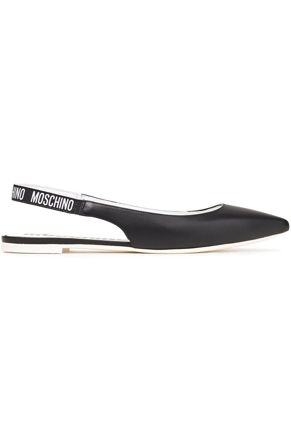 moschino slingback flats