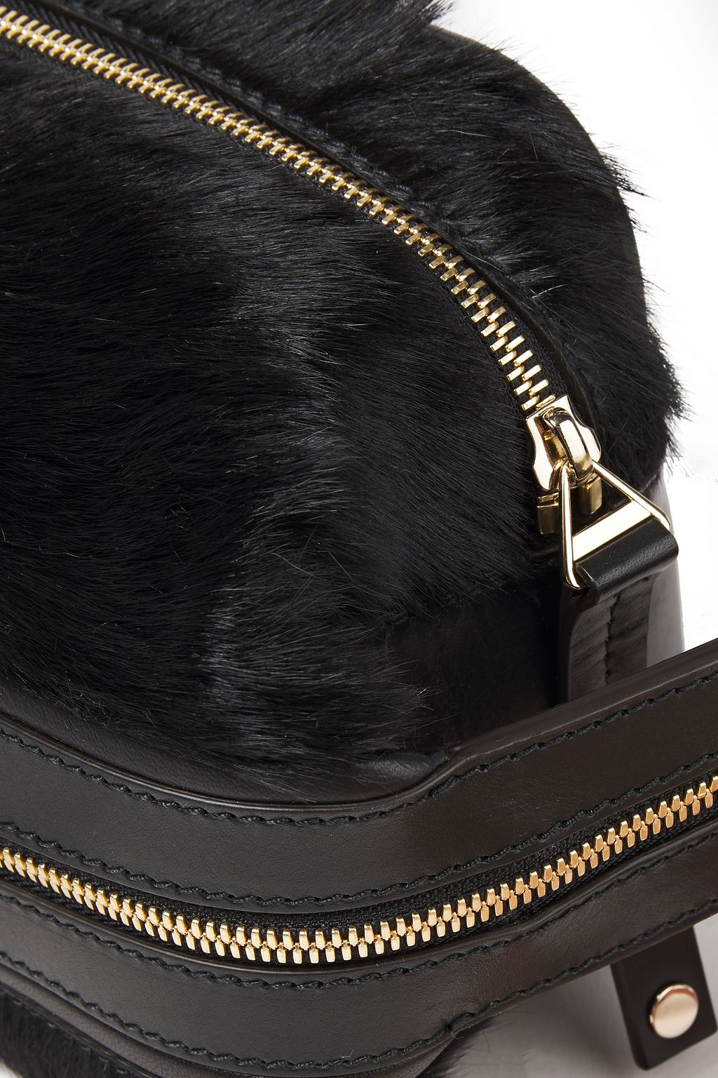 PROENZA SCHOULER Leather-trimmed calf hair belt bag
