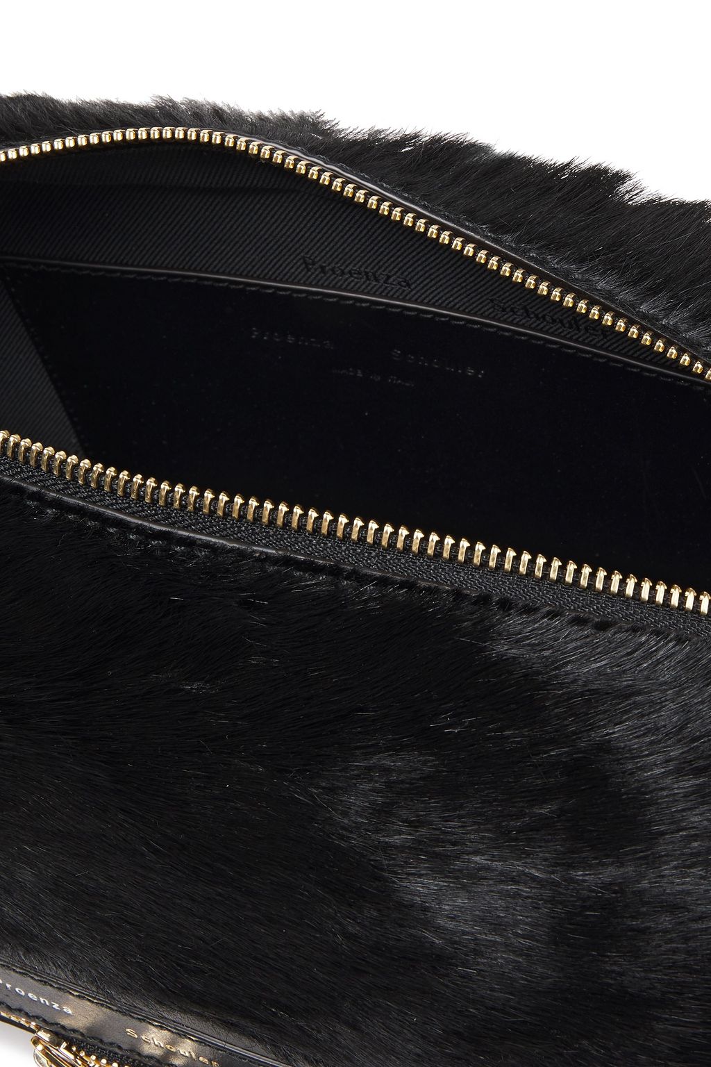PROENZA SCHOULER Leather-trimmed calf hair belt bag