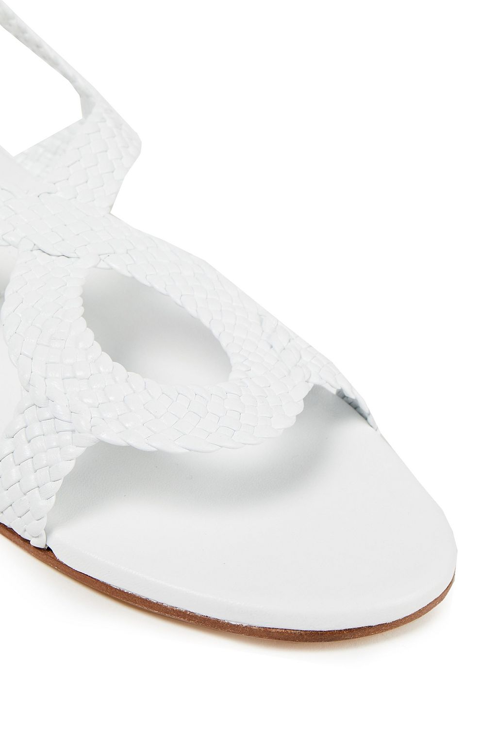 STUART WEITZMAN Teodora braided leather sandals
