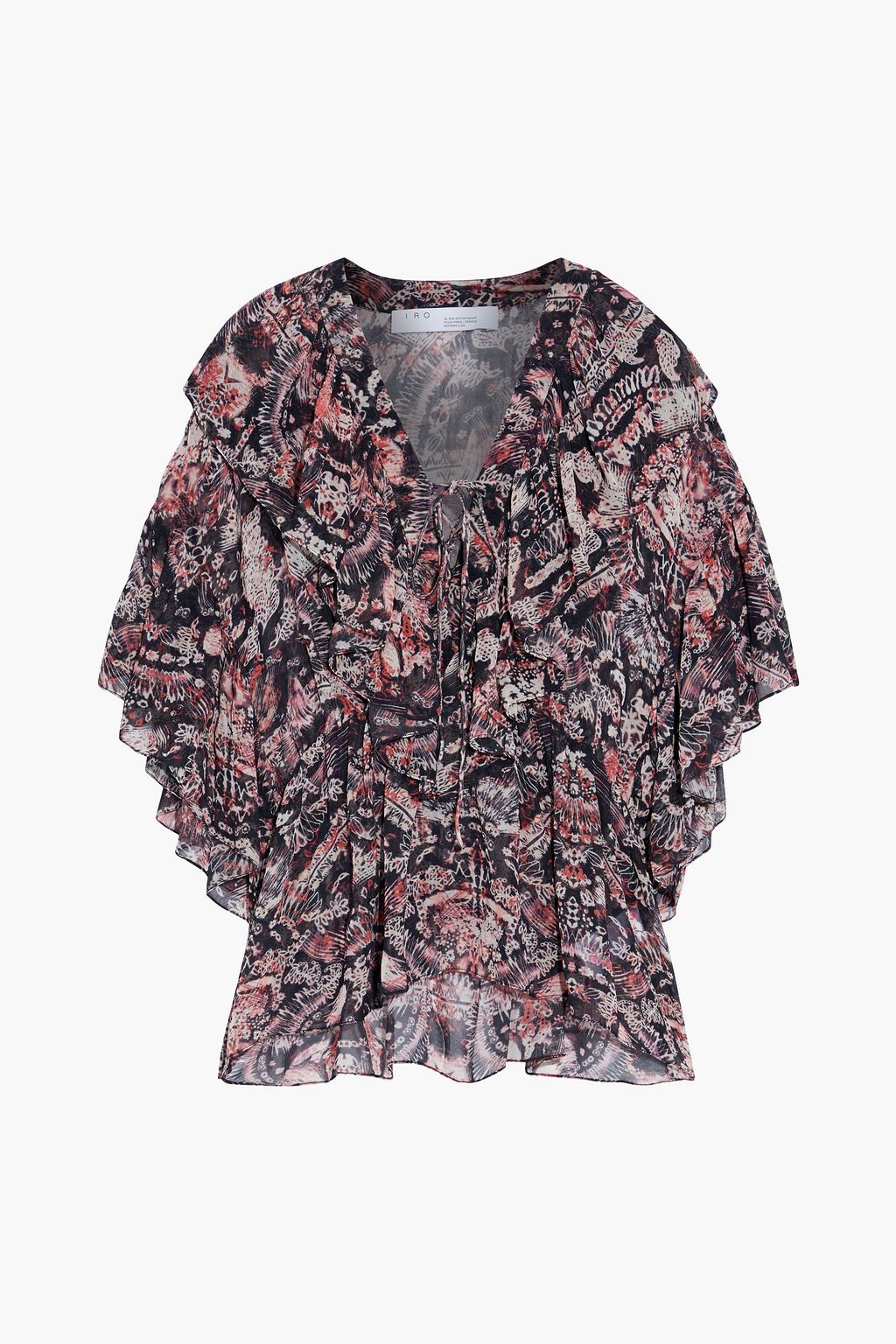 iro and peplum blouse