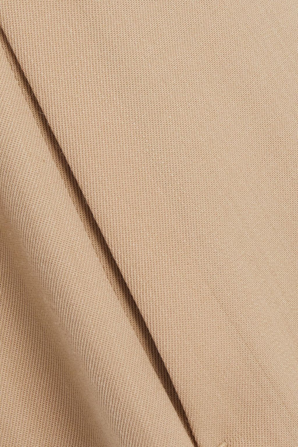 VICTORIA, VICTORIA BECKHAM Pleated twill shorts