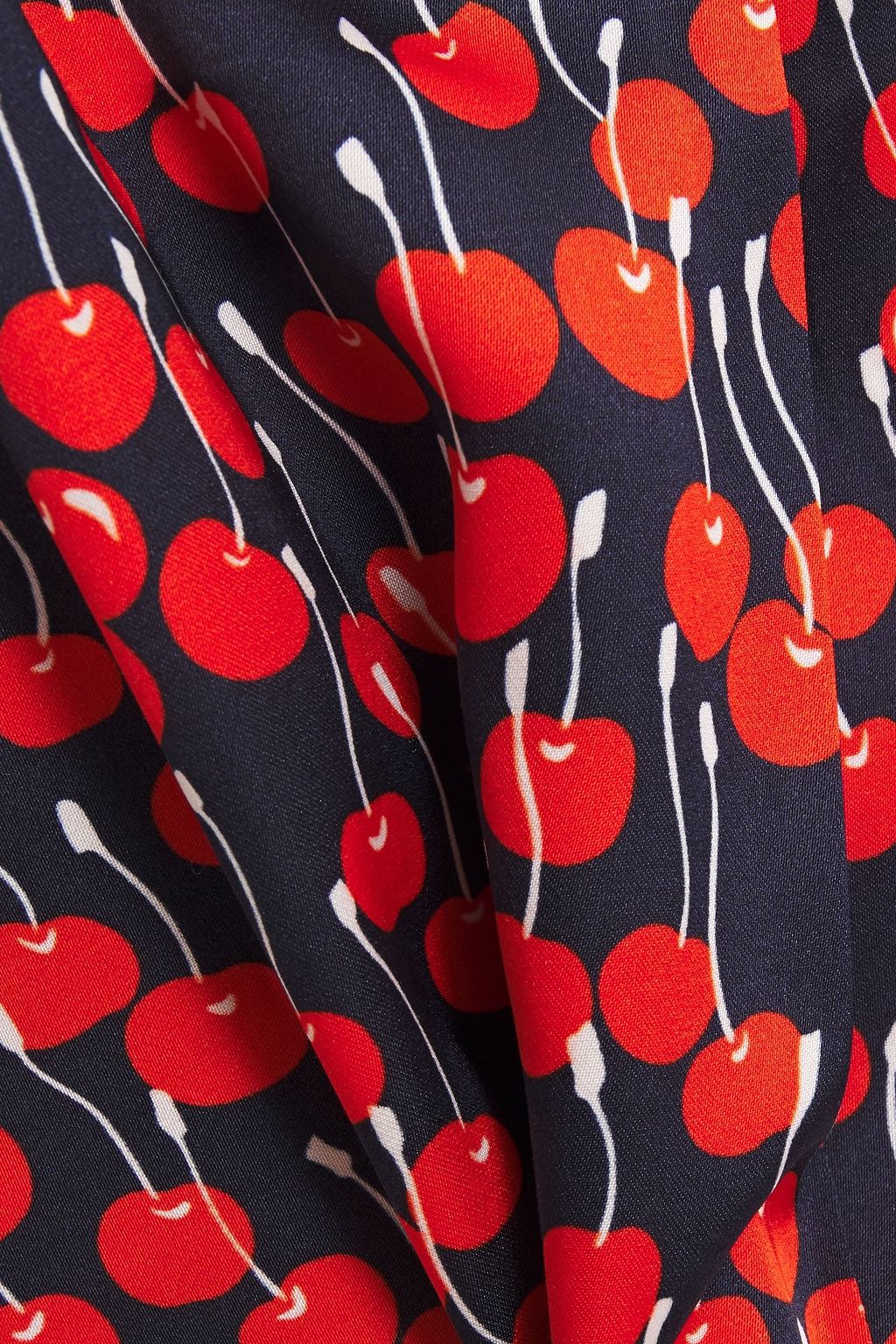 VICTORIA, VICTORIA BECKHAM Printed satin shirt