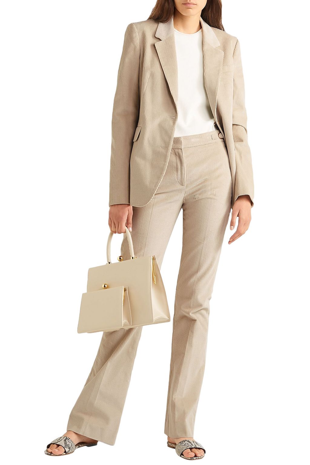 GABRIELA HEARST Harleston checked cotton-blend bouclé blazer