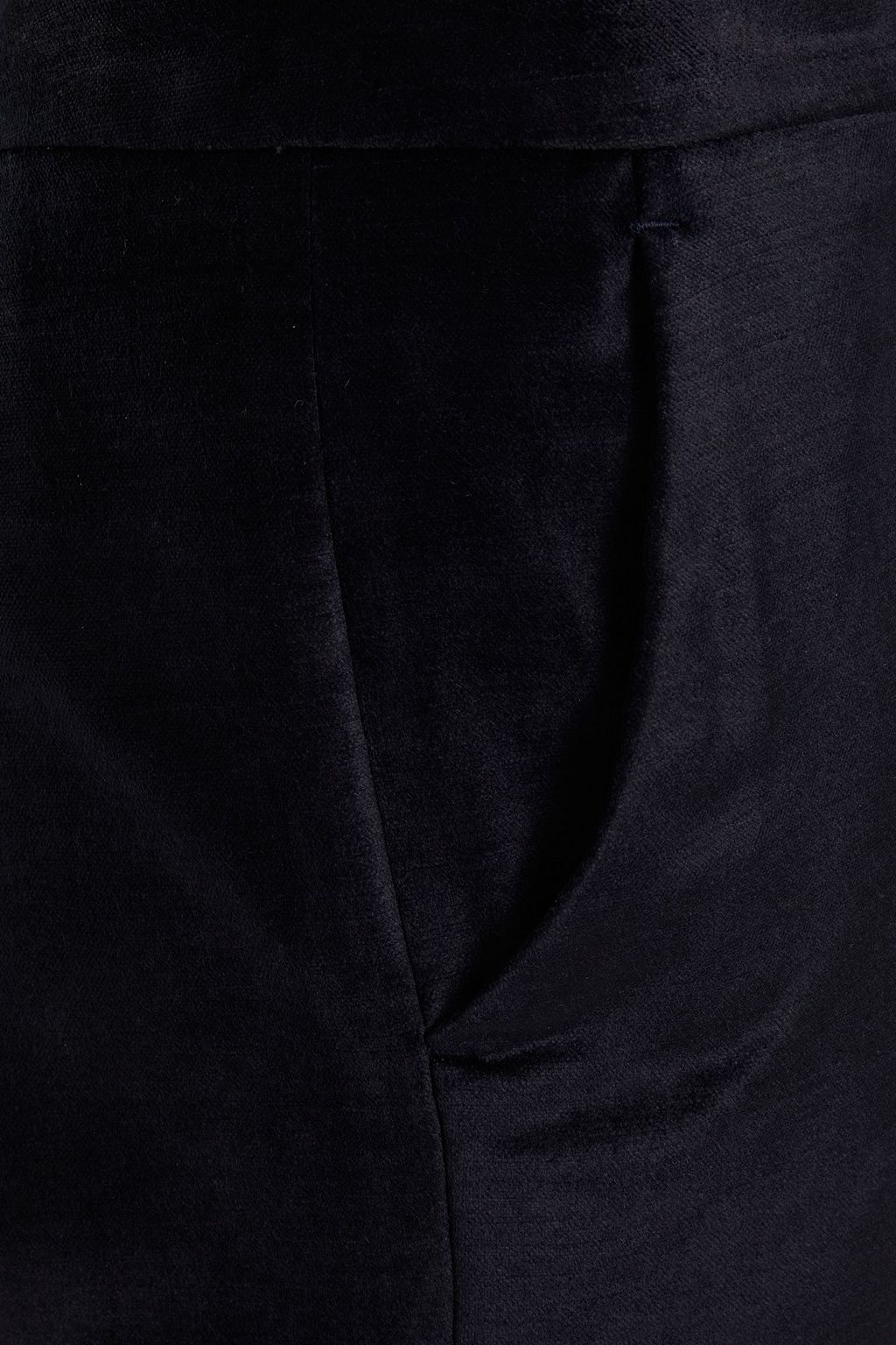 VICTORIA, VICTORIA BECKHAM コットン混ベルベット フレア パンツ