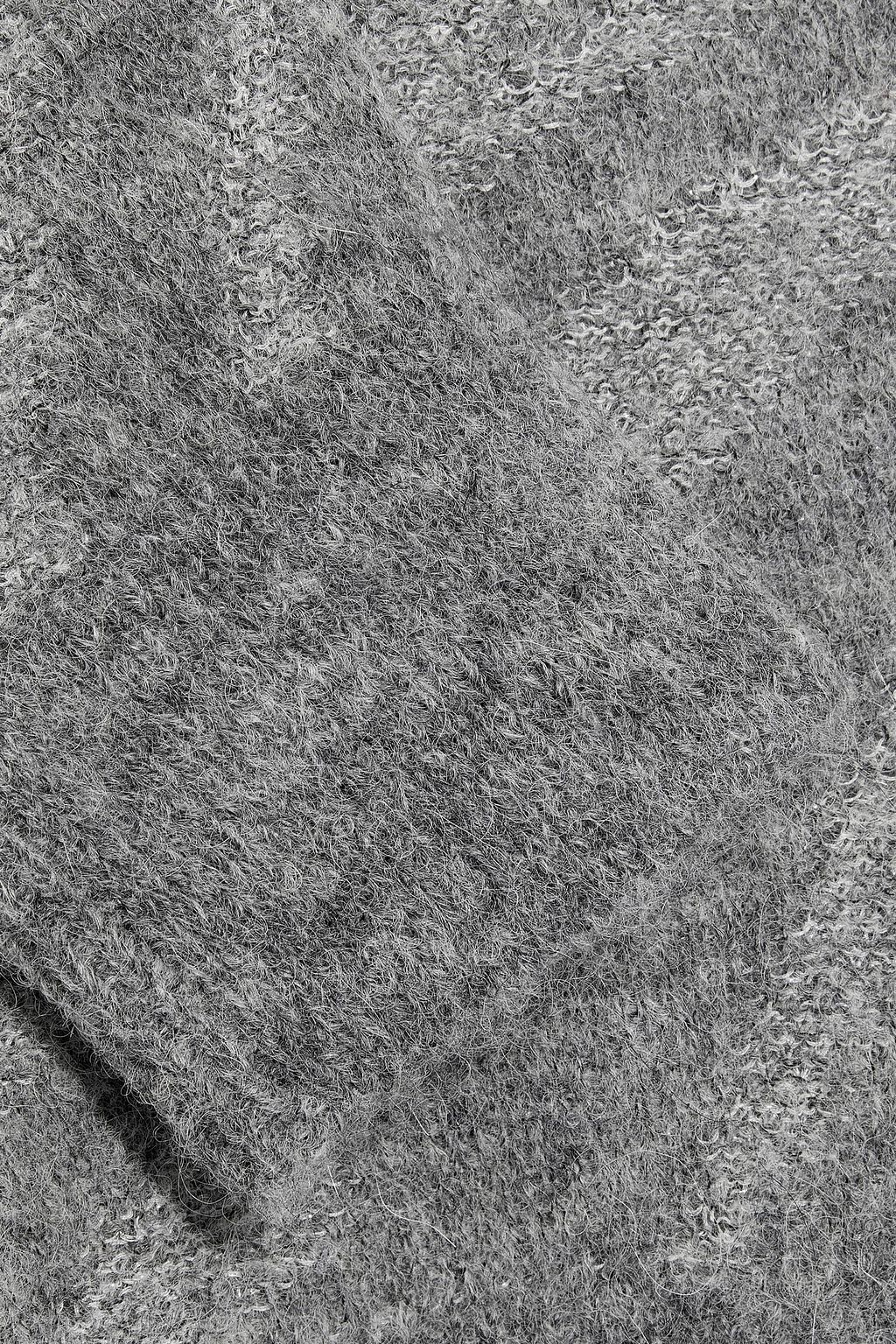 RAG & BONE Germain metallic alpaca-blend jacquard sweater