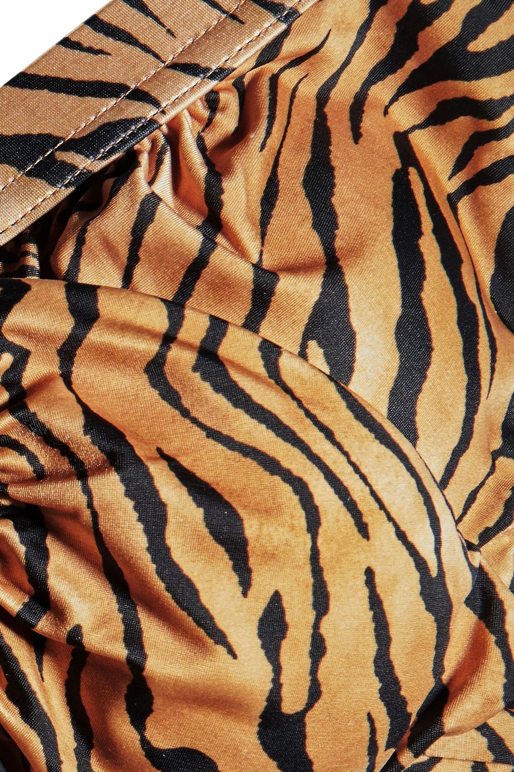 VIX PAULA HERMANNY Claire tiger-print triangle bikini top