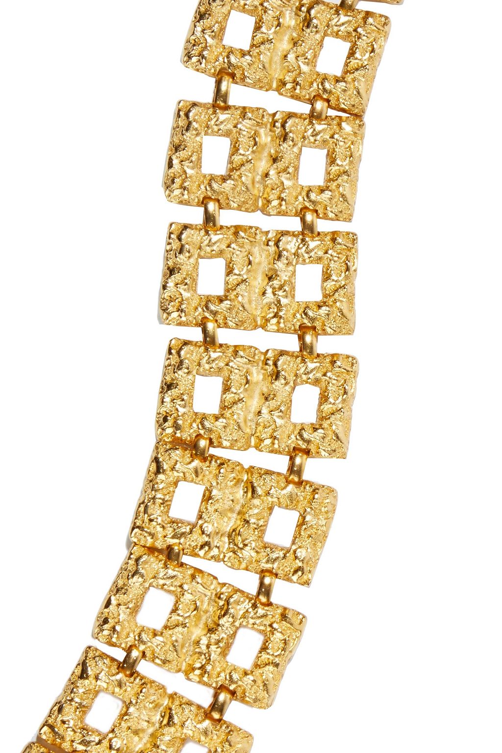 BEN-AMUN 24-karat gold-plated choker