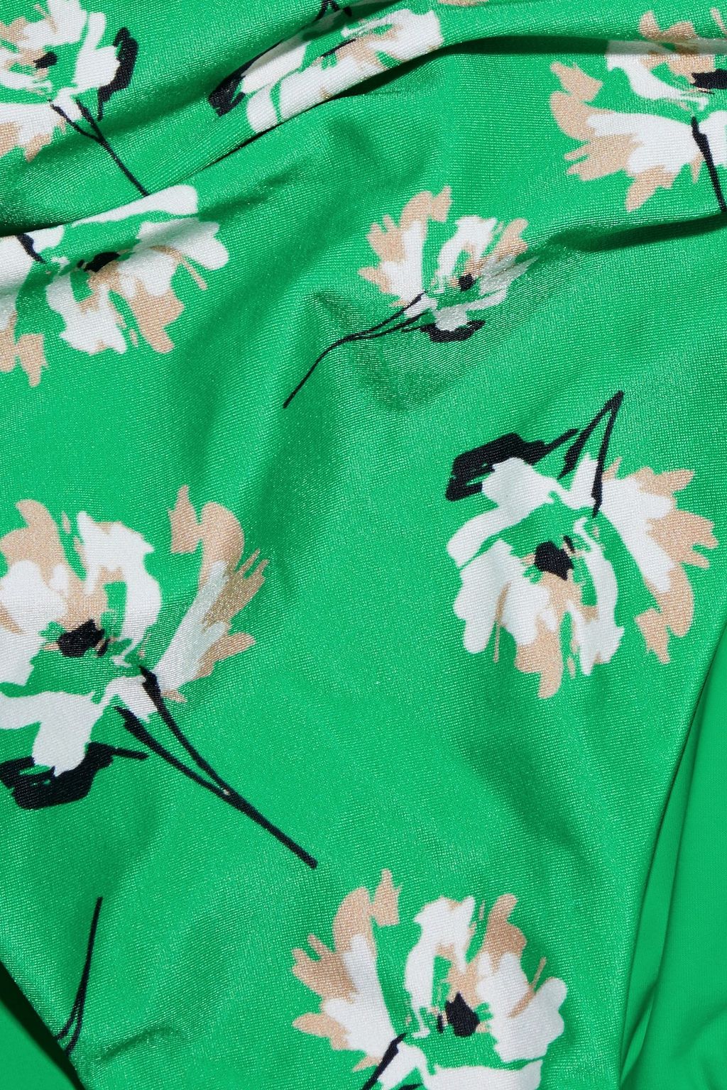 VIX PAULA HERMANNY Petals Bandana knotted cutout floral-print swimsuit
