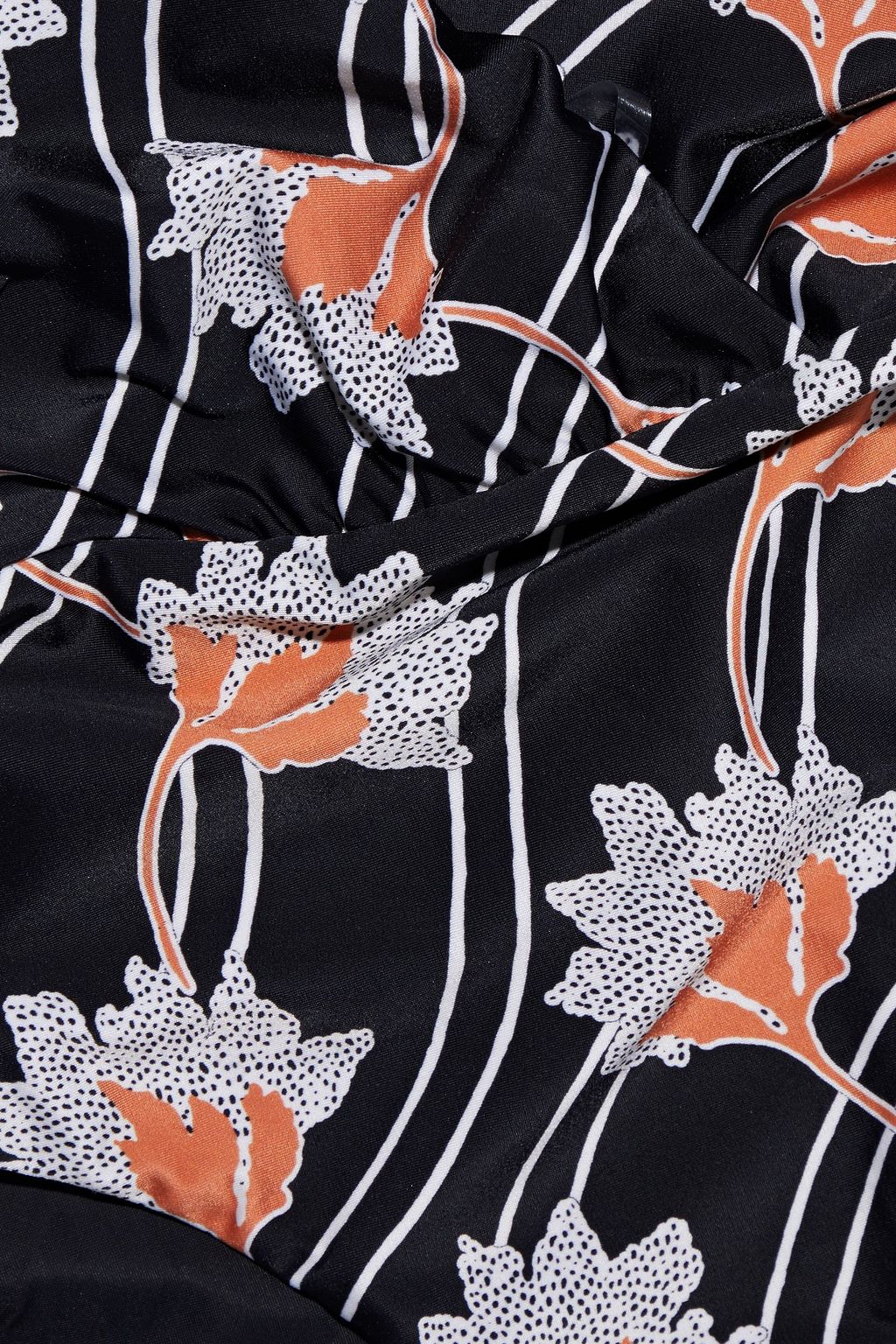 VIX PAULA HERMANNY Margot Diane wrap-effect printed halterneck swimsuit