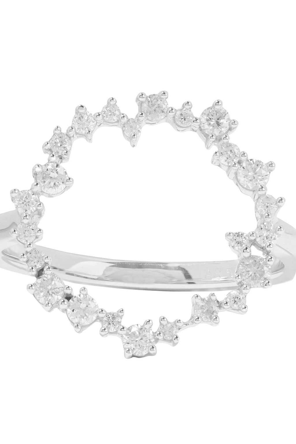 ADINA REYTER Sterling silver diamond ring