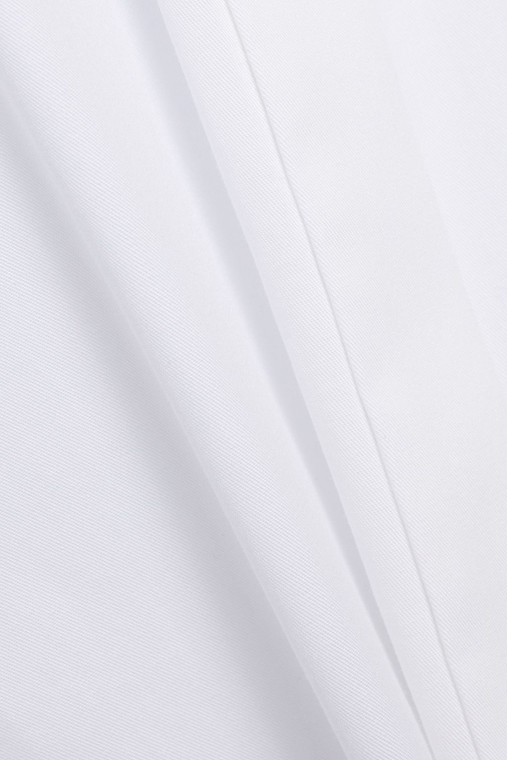 VICTORIA, VICTORIA BECKHAM Split-back cotton-poplin shirt