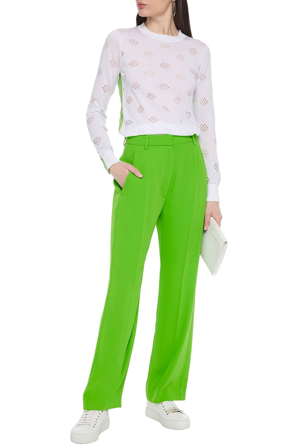 MM6 MAISON MARGIELA Crepe straight-leg pants