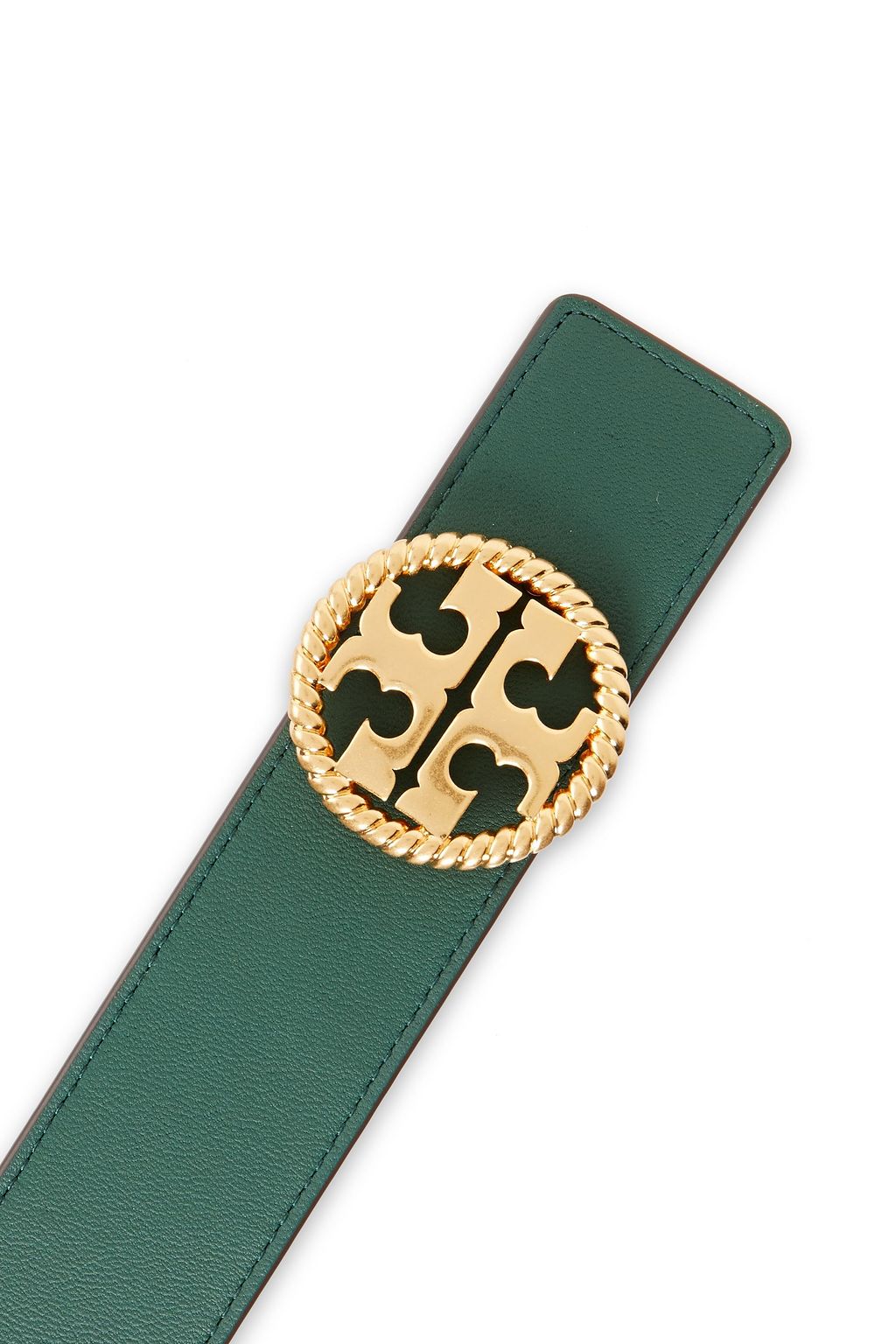 TORY BURCH Logo-embellished leather belt