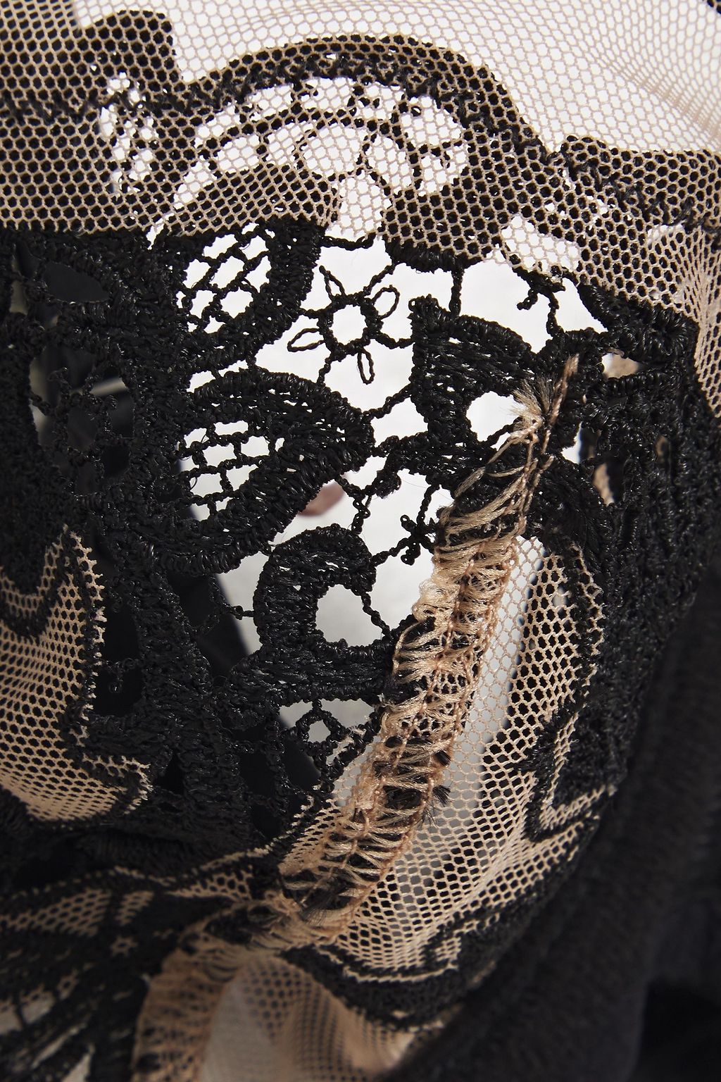 SIMONE PÉRÈLE Lace, mesh and jersey triangle bra