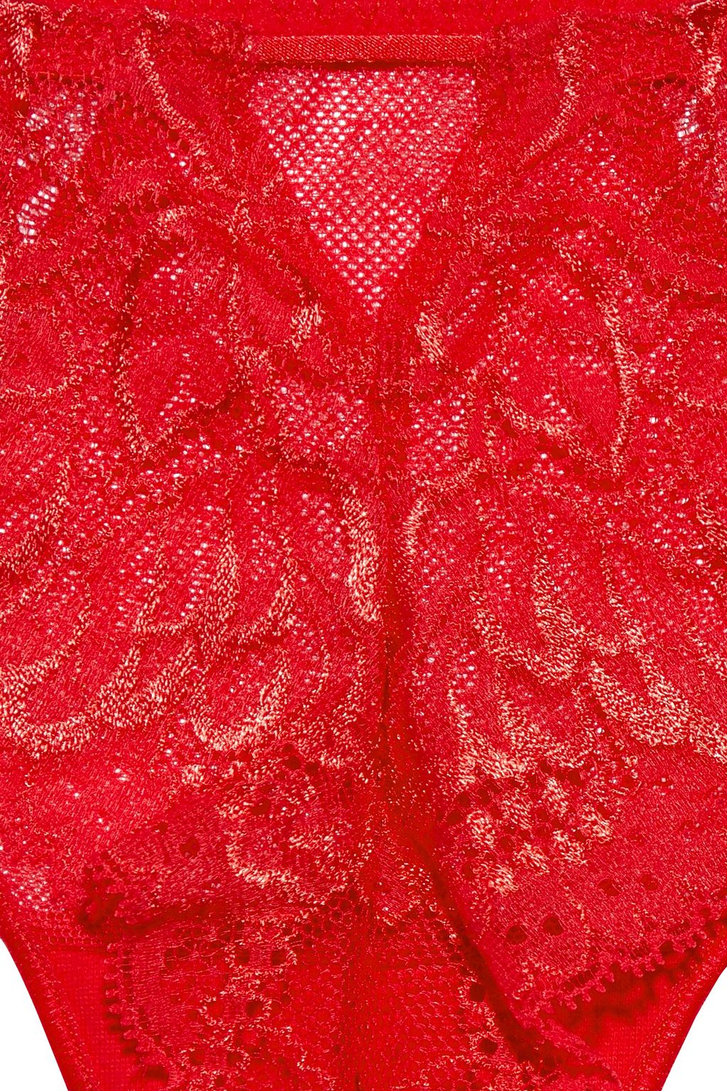 SIMONE PÉRÈLE Promesse stretch-lace and point d'esprit mid-rise briefs