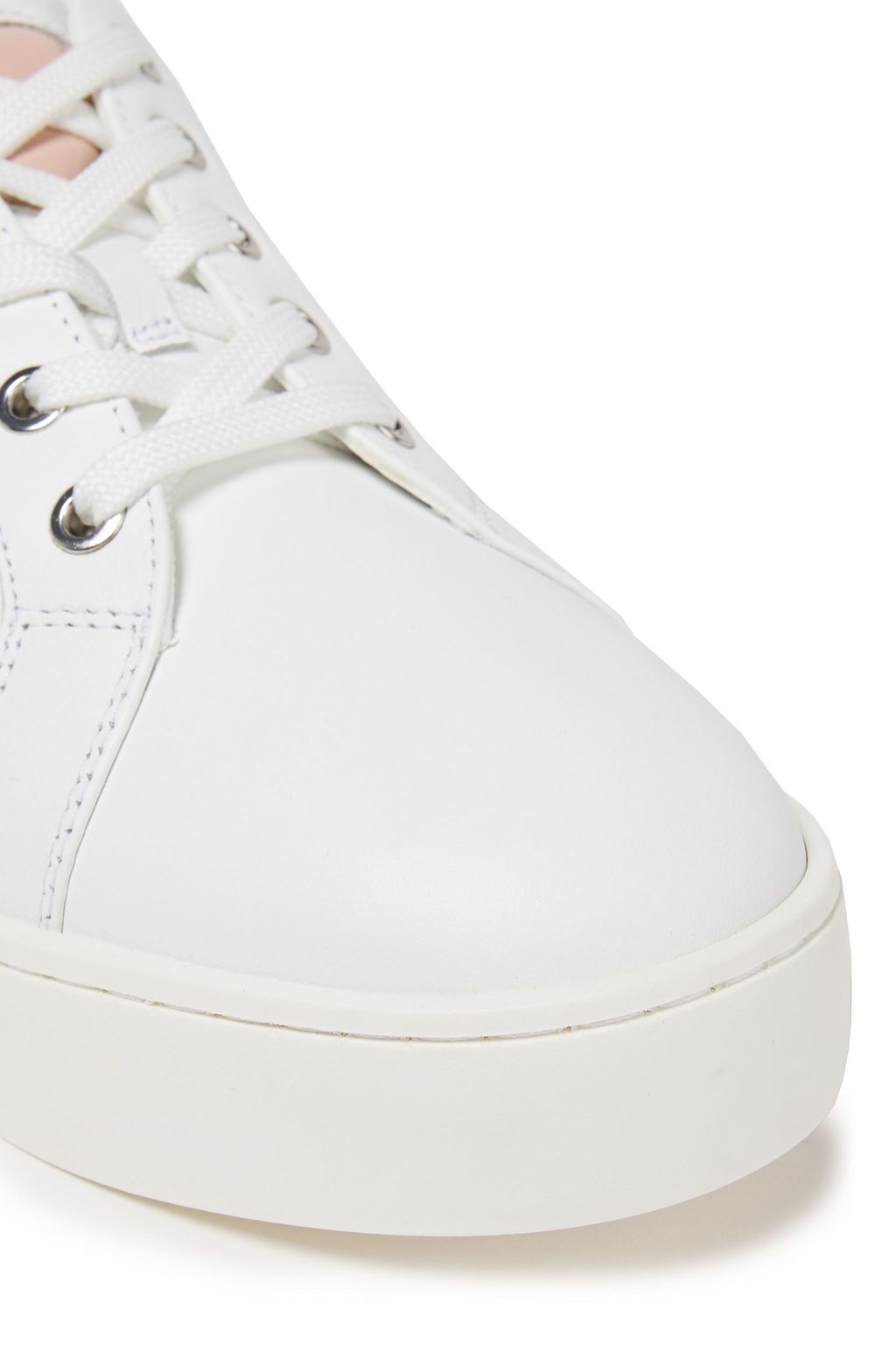 LOVE MOSCHINO Leather sneakers