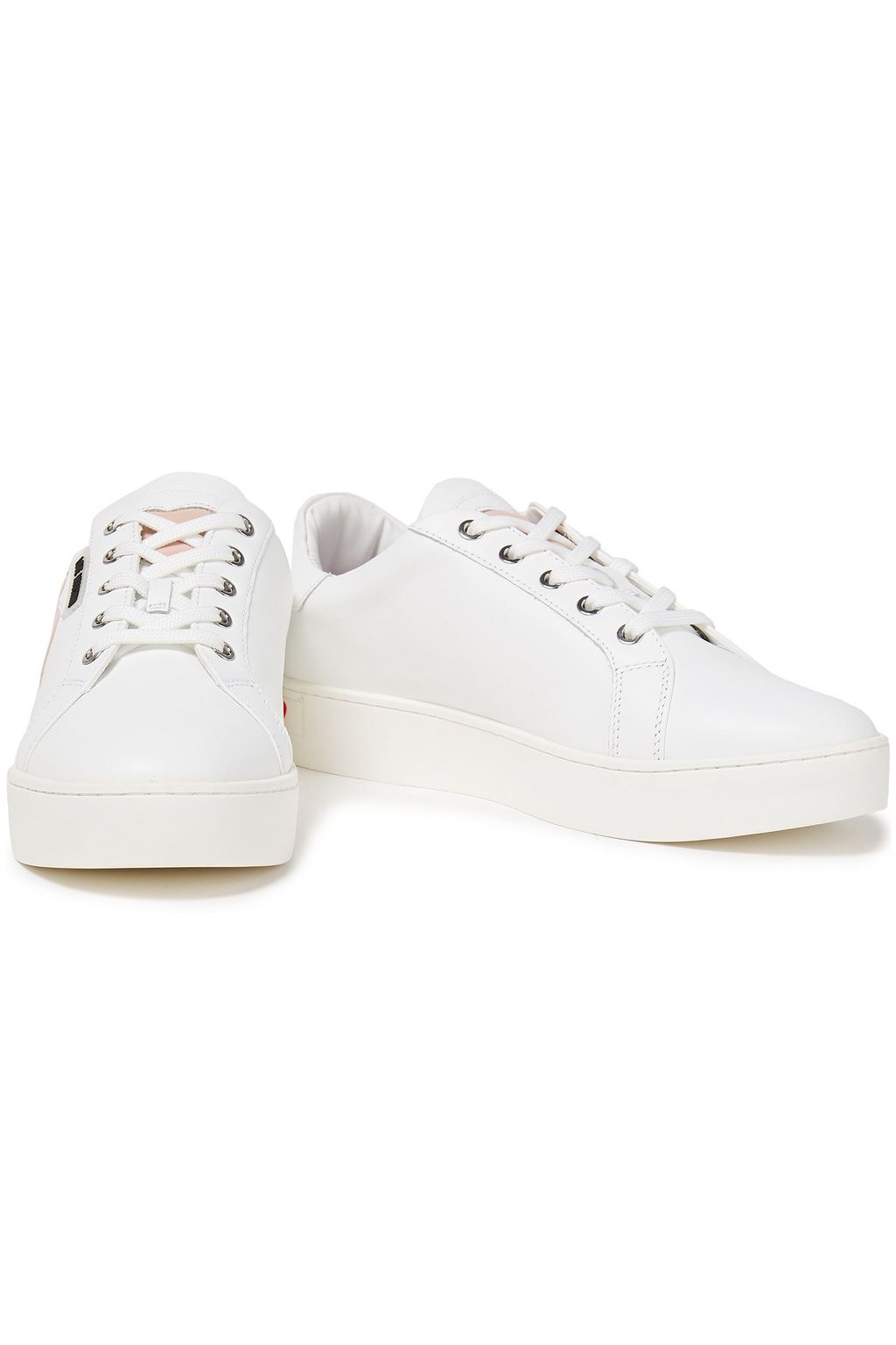 LOVE MOSCHINO Leather sneakers