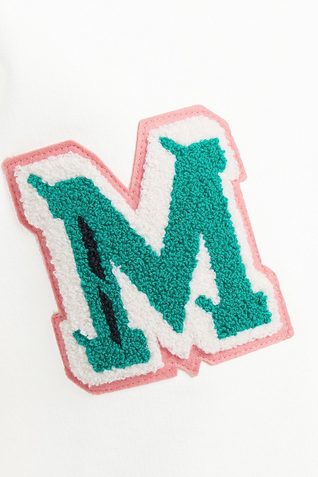 MM6 MAISON MARGIELA Appliquéd French cotton-terry sweatshirt