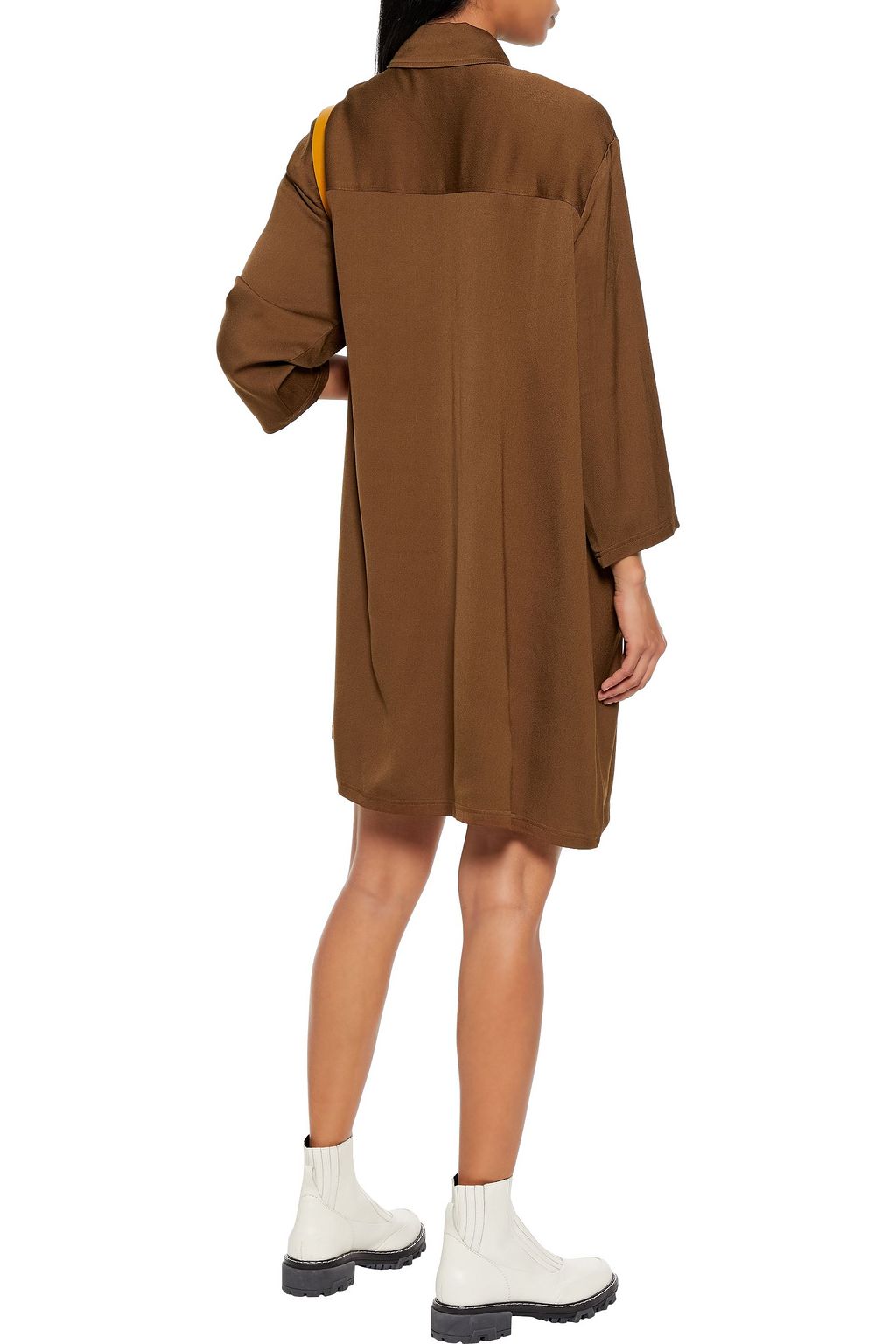 AMERICAN VINTAGE Arivagigi washed-satin shirt Dress