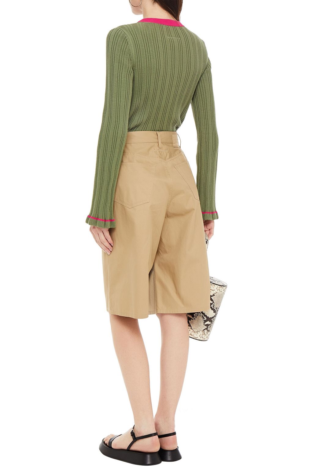 MM6 MAISON MARGIELA Ribbed cotton sweater