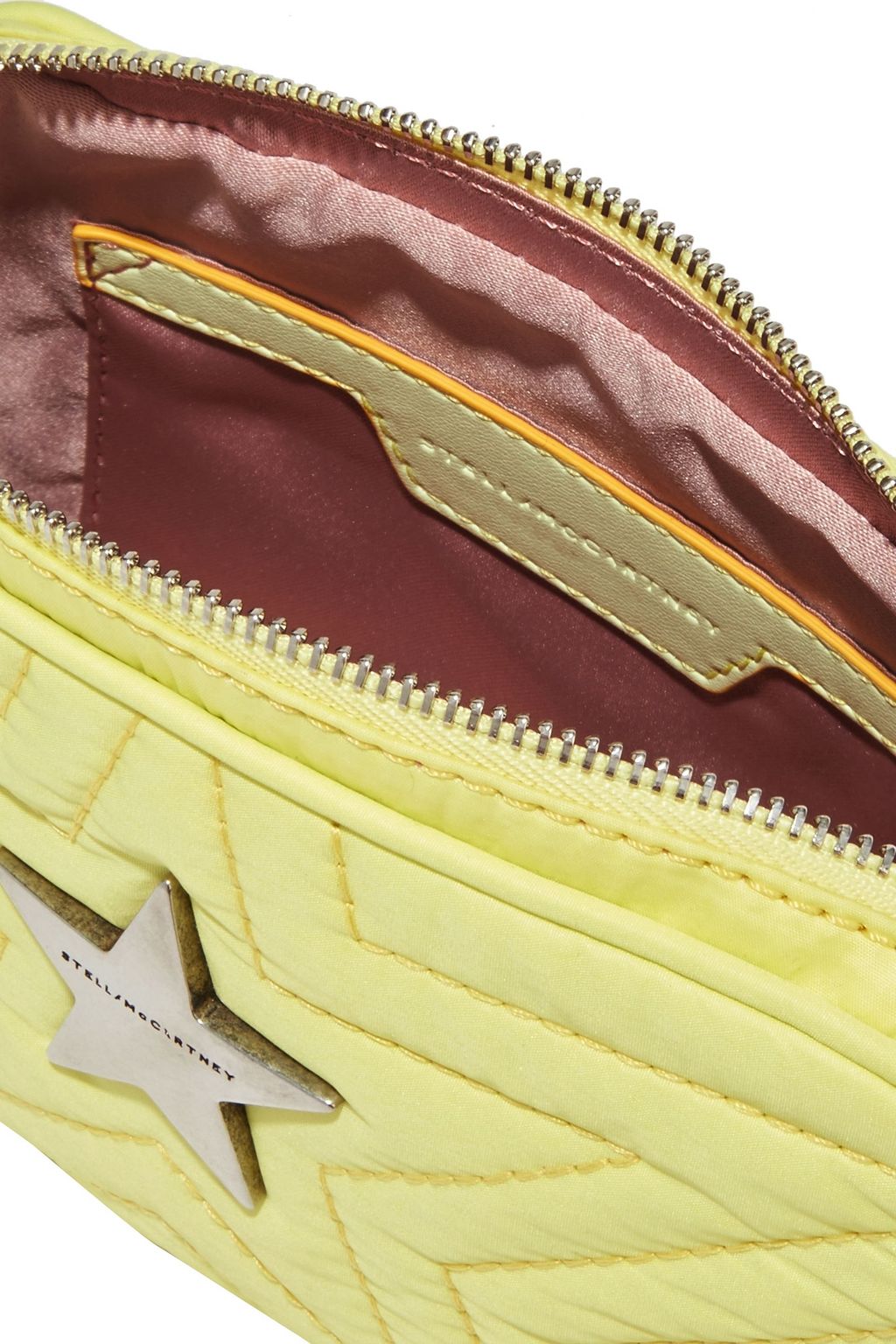 STELLA MCCARTNEY Stella Star mini quilted shell shoulder bag