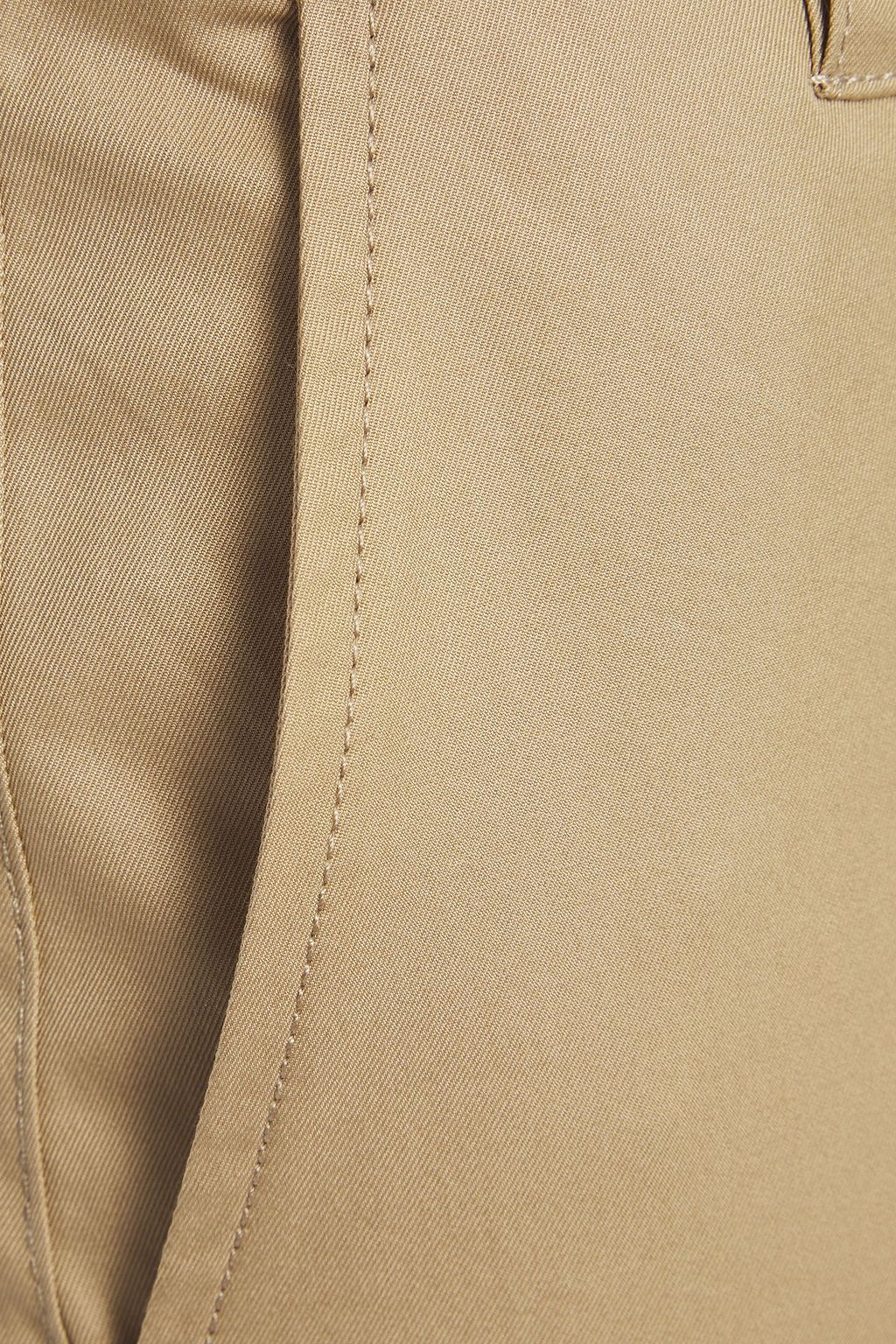MM6 MAISON MARGIELA Cropped cotton-twill wide-leg pants