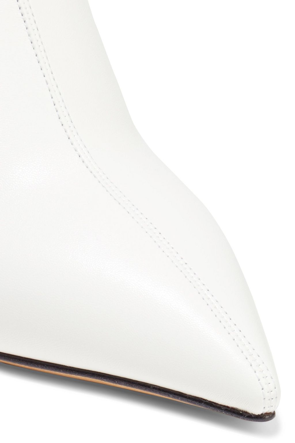 VALENTINO GARAVANI VLTN printed faux stretch-leather sock boots