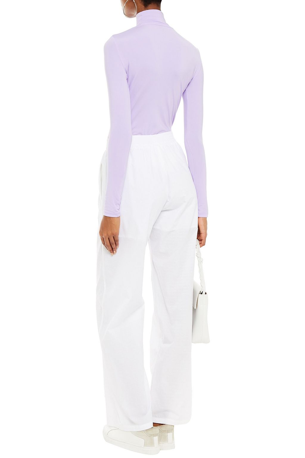 MM6 MAISON MARGIELA Cotton-jacquard wide-leg pants