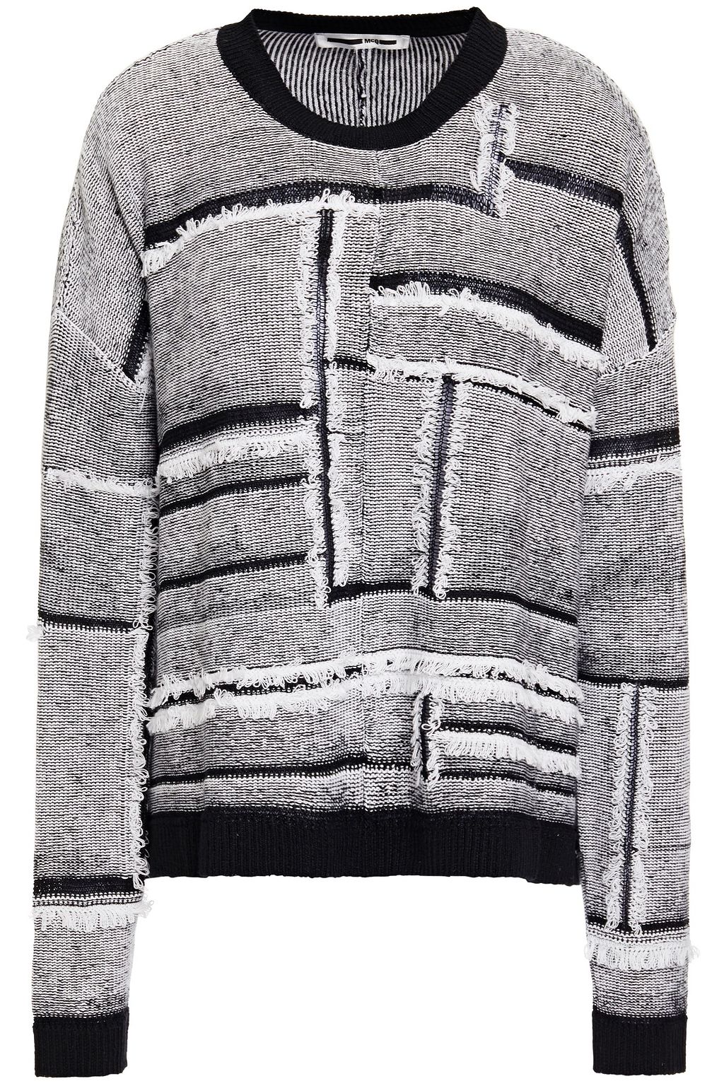 joseph patchwork sweater