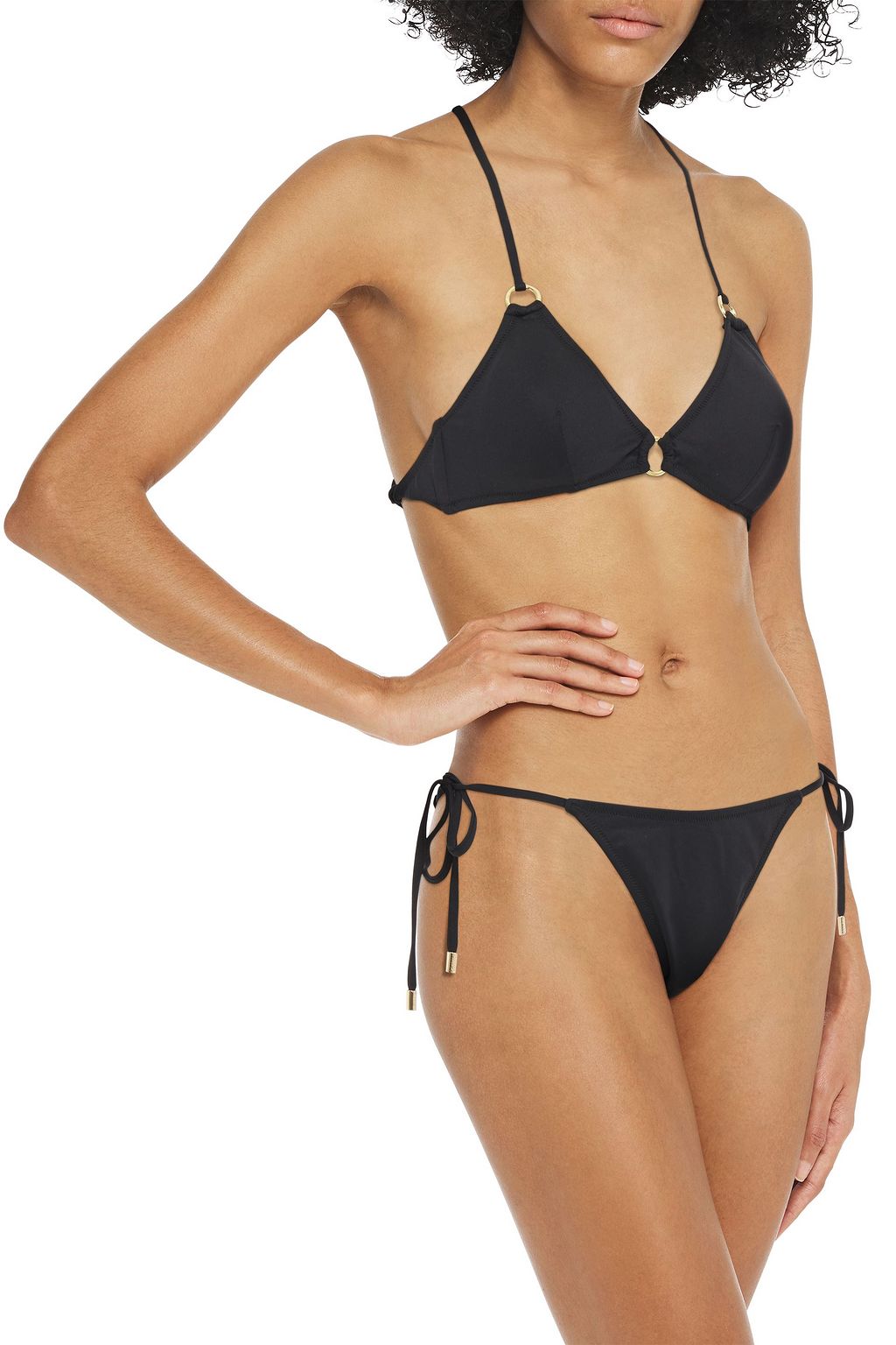 MELISSA ODABASH Sardegna embellished triangle bikini top