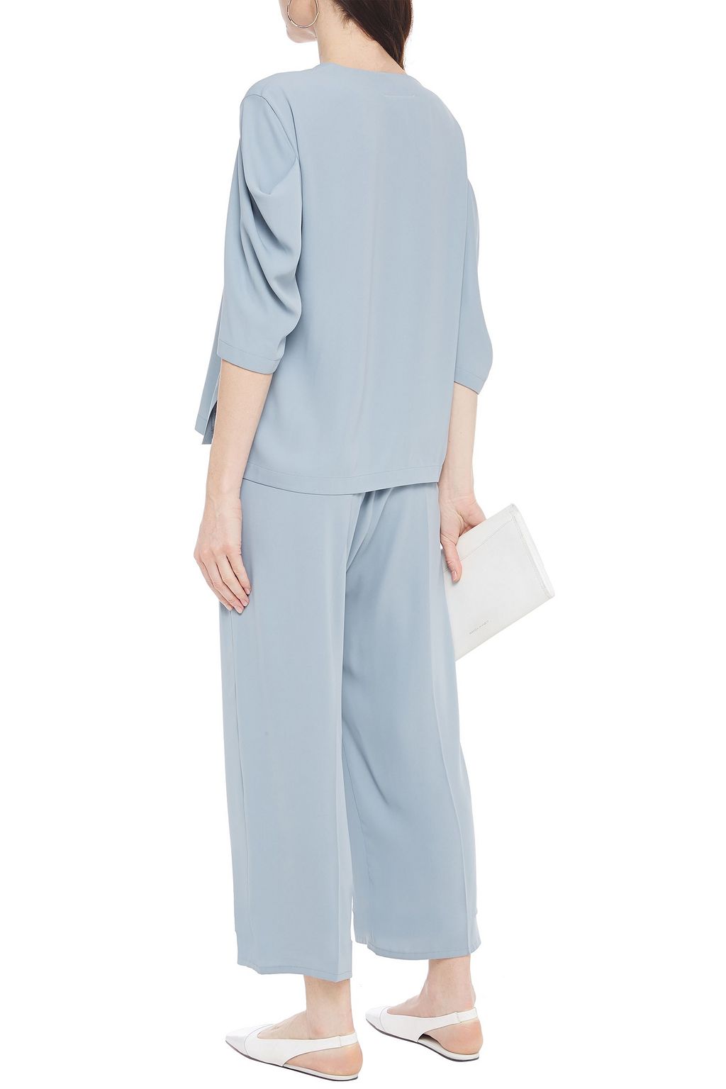 MM6 MAISON MARGIELA Cady wide-leg pants