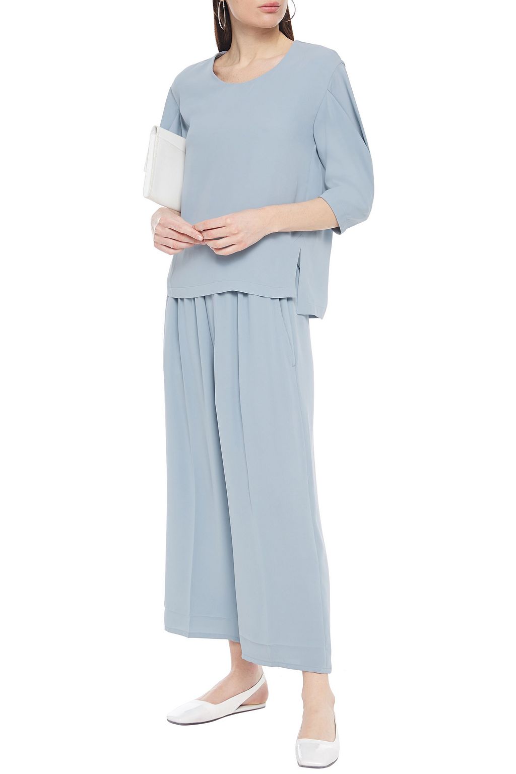 MM6 MAISON MARGIELA Cady wide-leg pants