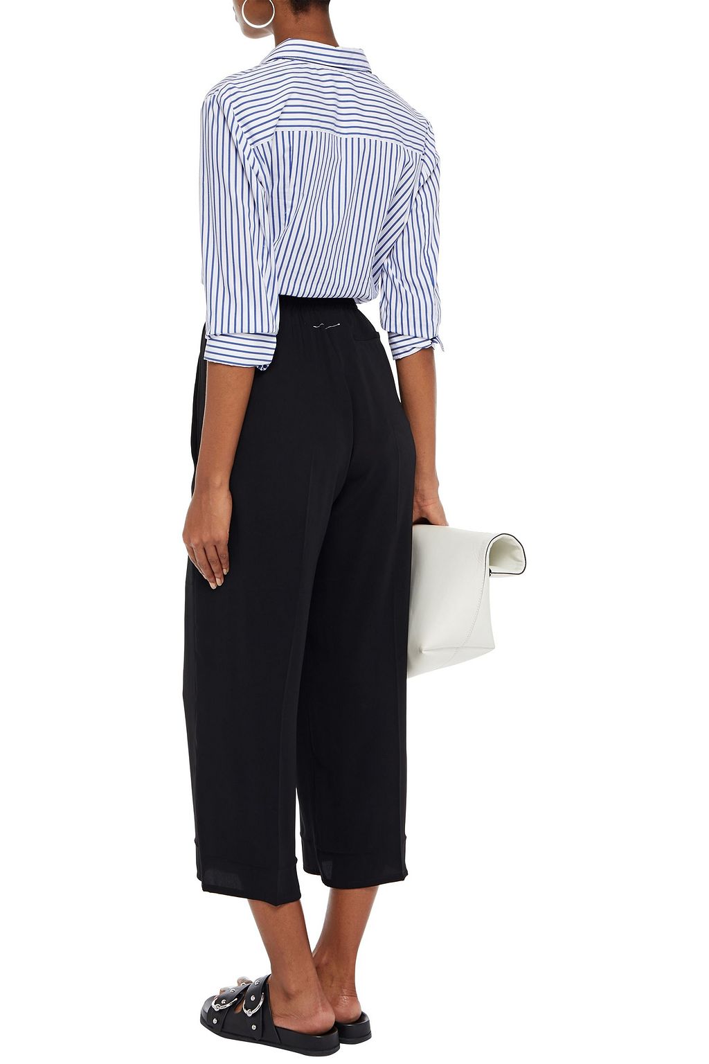 MM6 MAISON MARGIELA Cady wide-leg pants