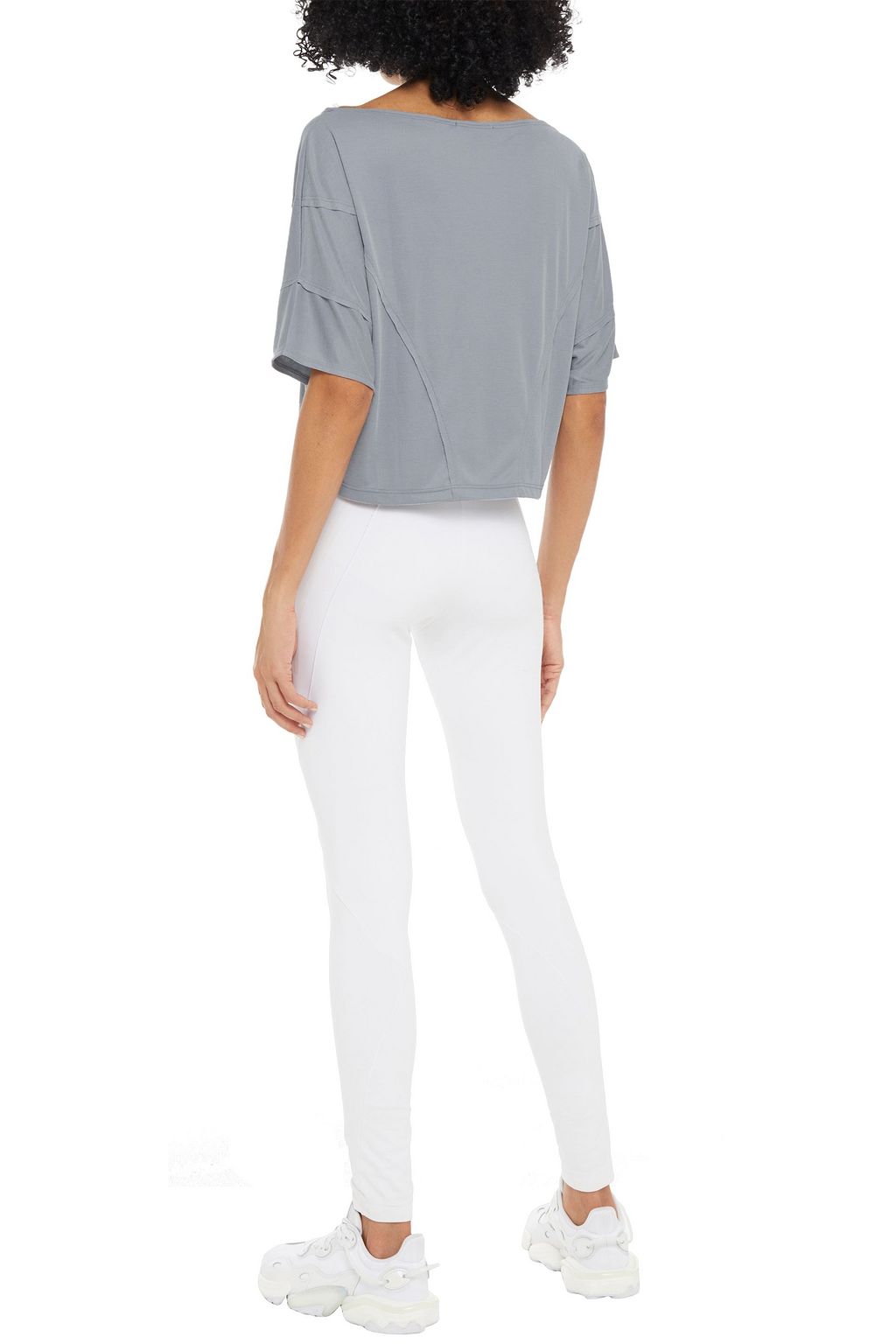 KORAL Marlow cropped modal-blend top